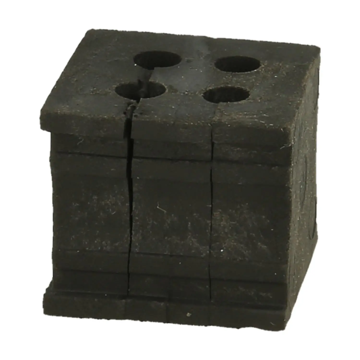 Produktfoto 1 von 39911 icotek Kabeltülle klein, Klemmbereich 4 x 4mm, Abmessung 21mm x 21mm schwarz