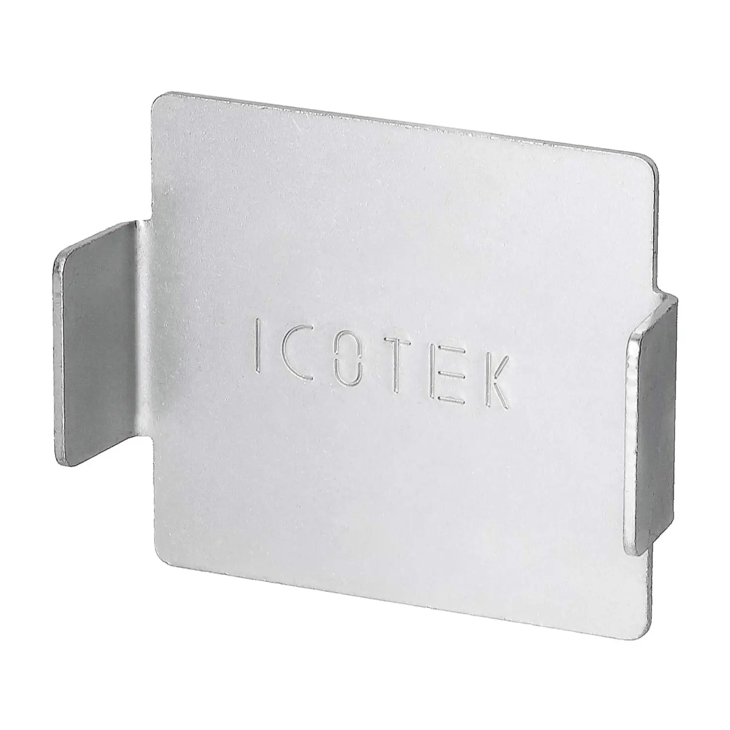 Produktfoto 1 von 42034 icotek  Blindplatte für Aufschnapprahmen (103580) Farbe silber