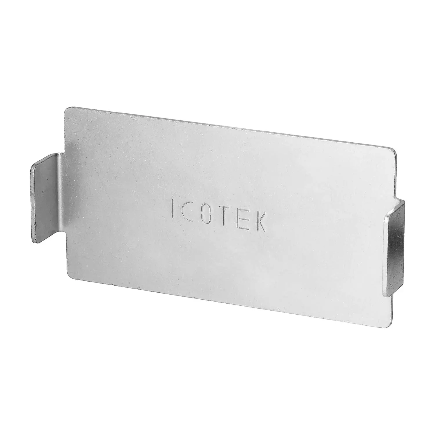 Produktfoto 1 von 42036 icotek  Blindplatte für Aufschnapprahmen (103595) Farbe silber