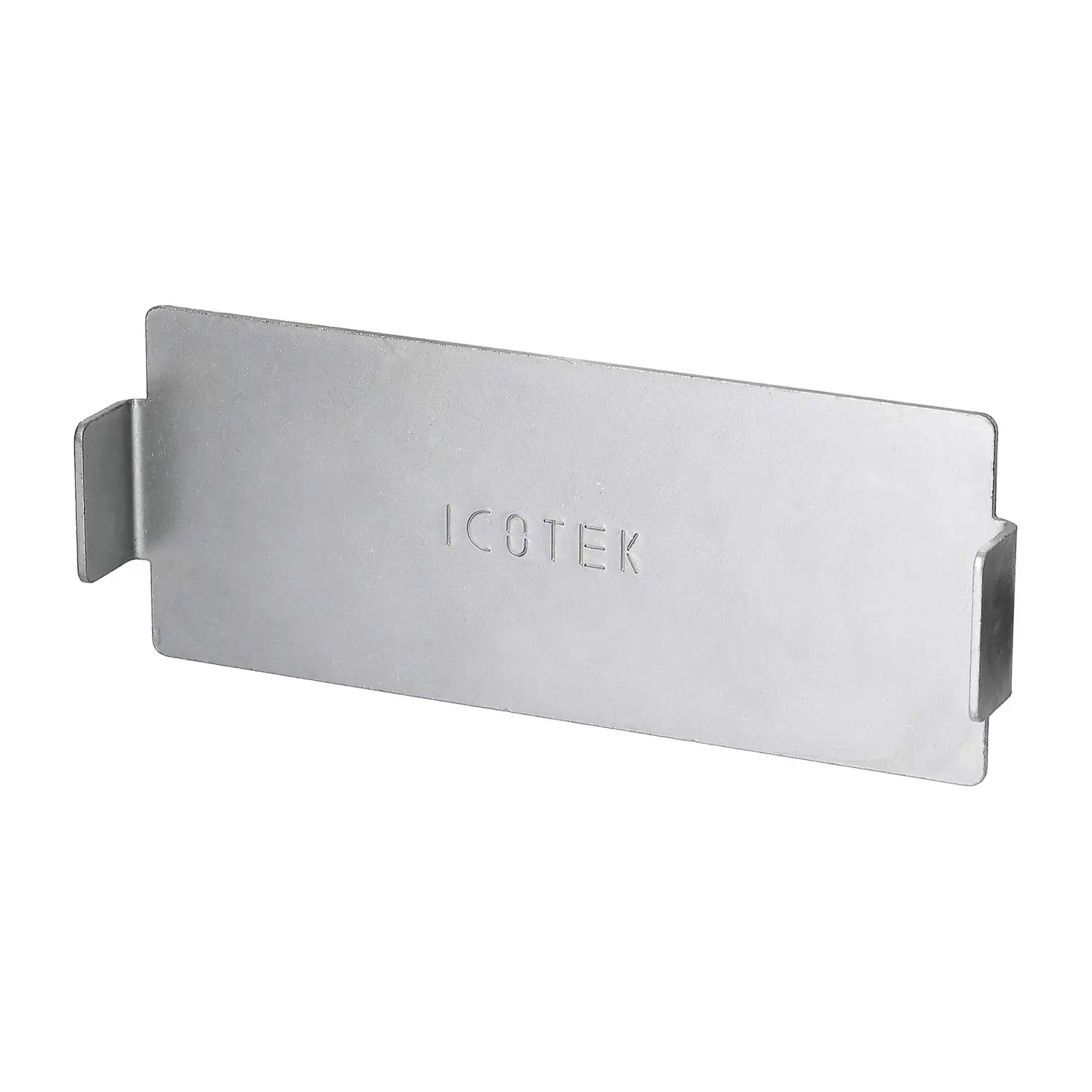 Produktfoto 1 von 42037 icotek  Blindplatte für Aufschnapprahmen (103621) Farbe silber