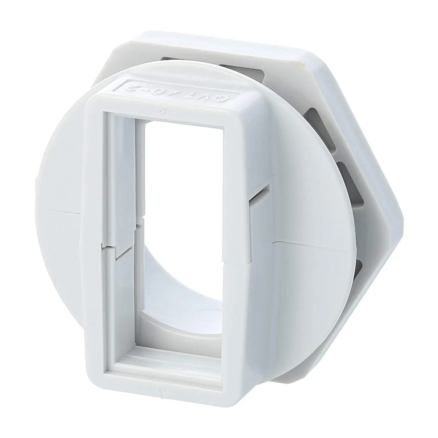 Produktfoto 1 von 42410 icotek Kabeleinführungsleiste Bauform 24 für 10 kleine QT Kabeltüllen, Ausbruchbreite 36mm, Ausbruchlänge 112mm, IP54 bei korrekter Kabeltülle