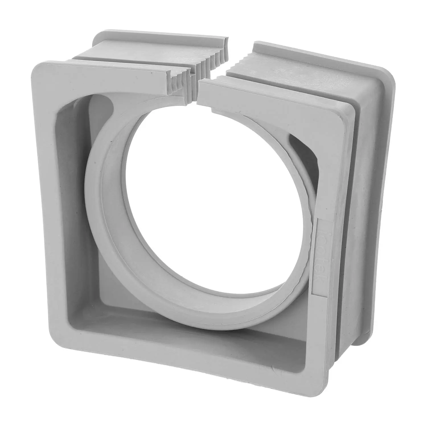 Produktfoto 1 von 42394 icotek  Kabeltülle Jumbo Klemmbereich 56,0mm - 60,0mm Temperaturbereich -40°C bis 90°C Farbe grau
