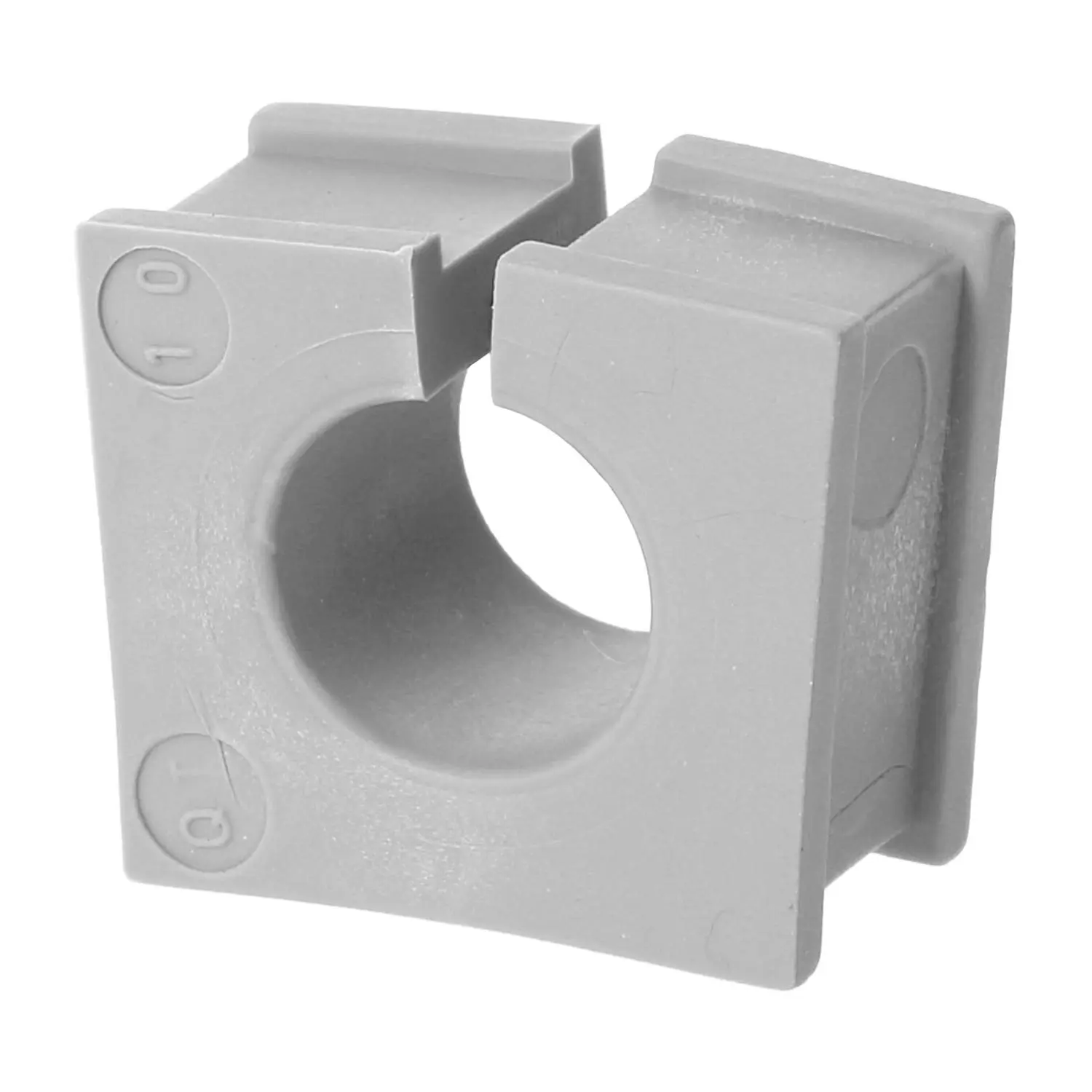 Produktfoto 1 von 42510 icotek  Kabeltülle QT klein Klemmbereich 10,0mm - 11,0mm Temperaturbereich -40°C bis 90°C Farbe grau