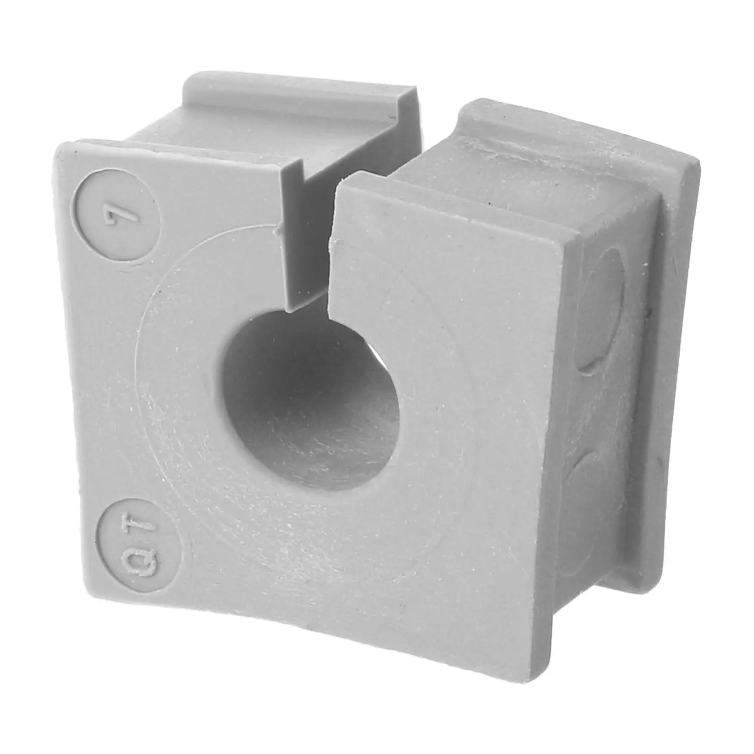 Produktfoto 1 von 42507 icotek  Kabeltülle QT klein Klemmbereich 7,0mm - 8,0mm Temperaturbereich -40°C bis 90°C Farbe grau