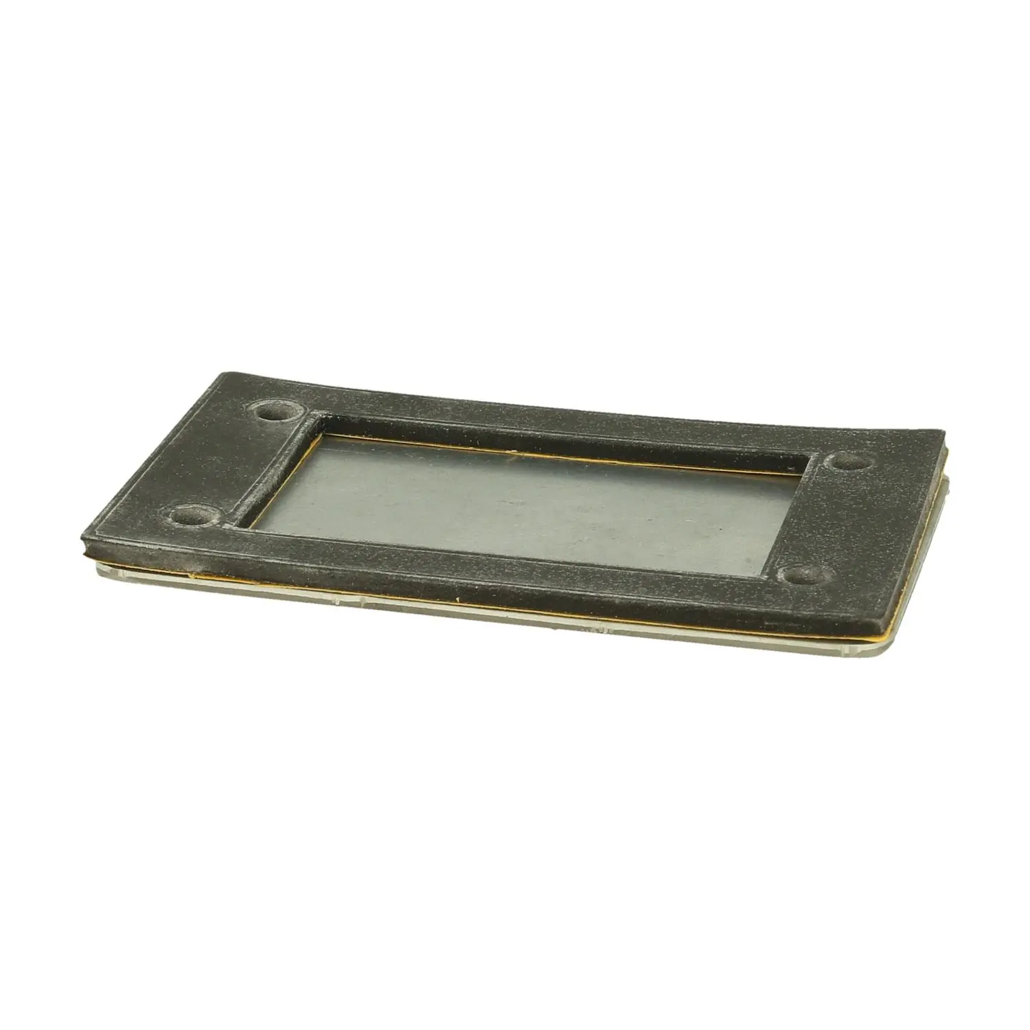 Produktfoto 1 von 42011 icotek BP Blindplatte Metall zum Verschließen von Standard-Ausbrüchen 6B 90 x 52 mm zum Anschrauben mit Dichtung