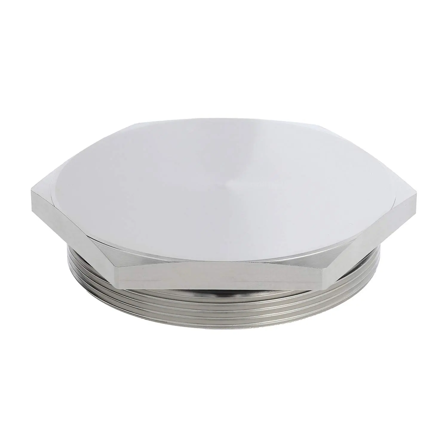 10102195 WISKA Blindstopfen M63x1,5 MBS-M63 Sechskant inkl. O-Ring Messing (CuZn) vernickelt Gewindelänge 10,0mm