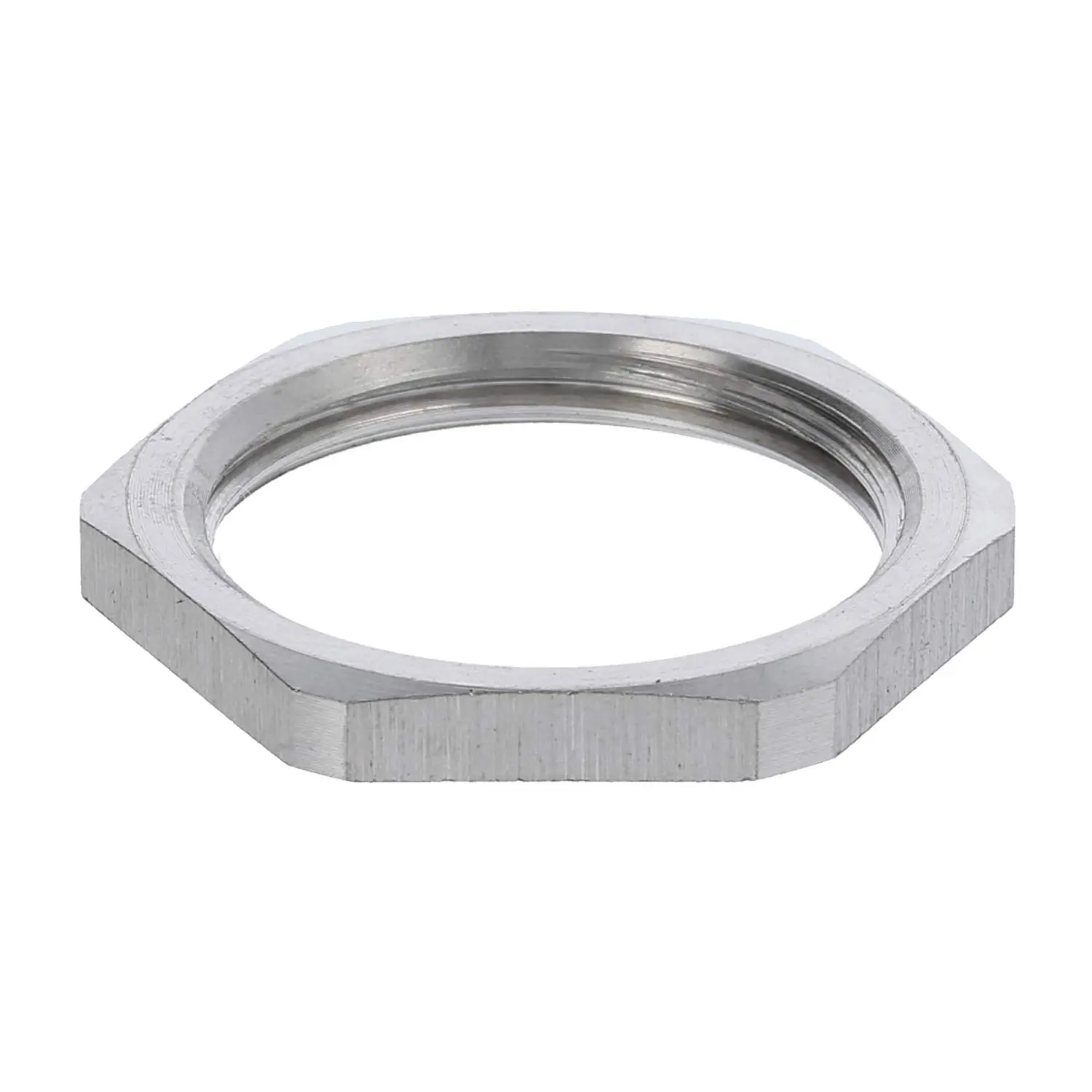 Produktfoto 1 von 10064191 WISKA Edelstahlgegenmutter M25x1,5 GVA-M25 Sechskant Edelstahl (1.4305) Farbe silber