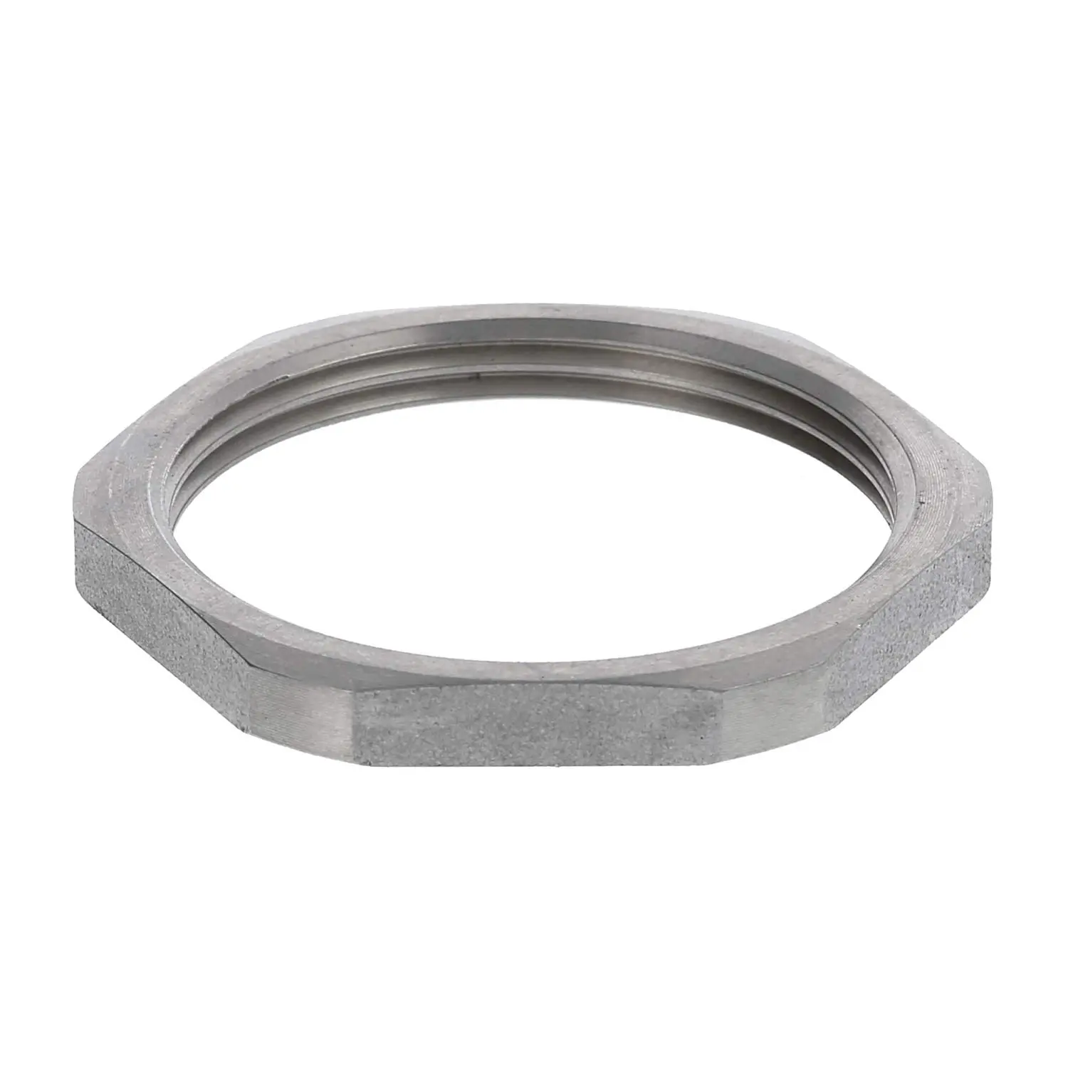Produktfoto 1 von 10064192 WISKA Edelstahlgegenmutter M32x1,5 GVA-M32 Sechskant Edelstahl (1.4305) Farbe silber