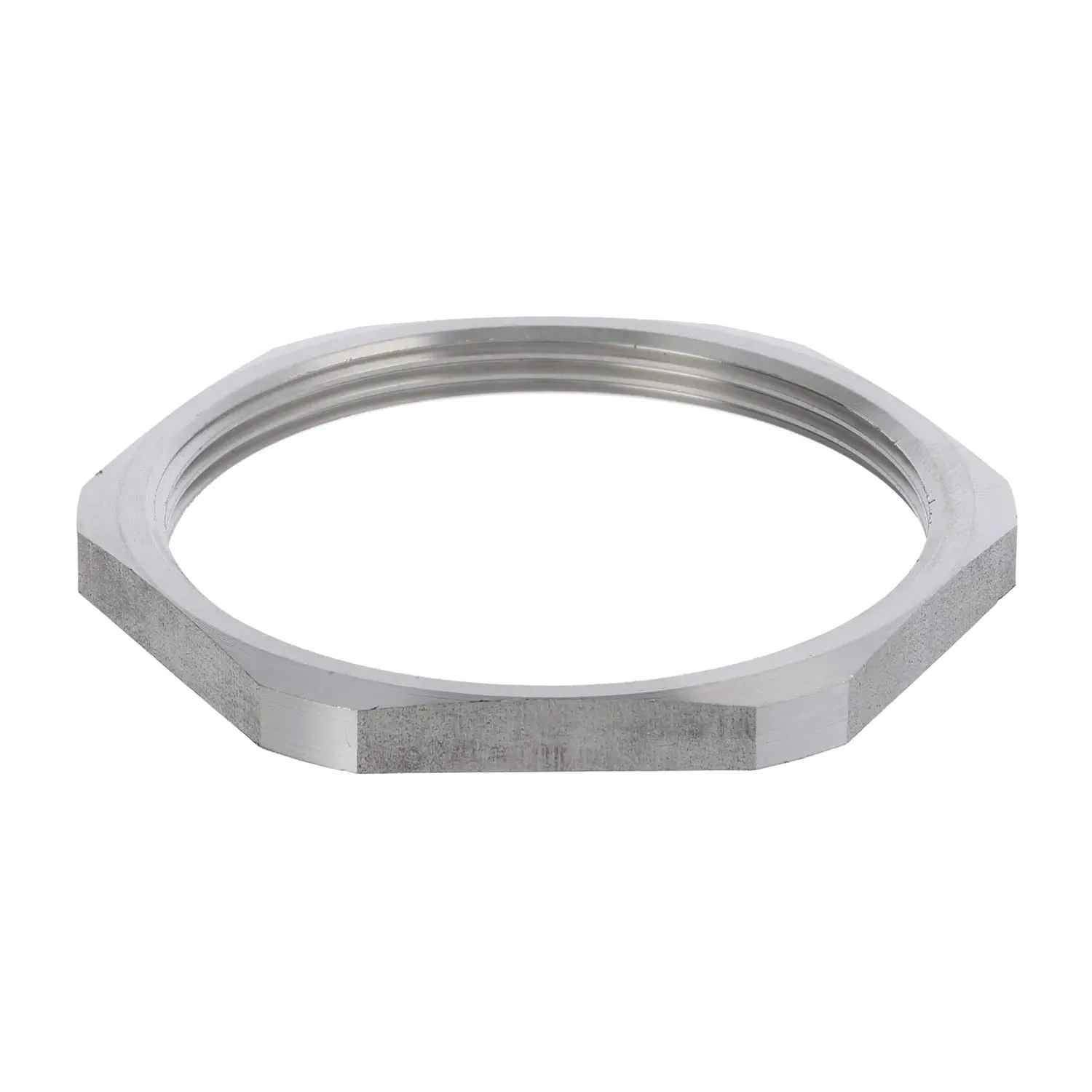Produktfoto 1 von 10064194 WISKA Edelstahlgegenmutter M50x1,5 GVA-M50 Sechskant Edelstahl (1.4305) Farbe silber