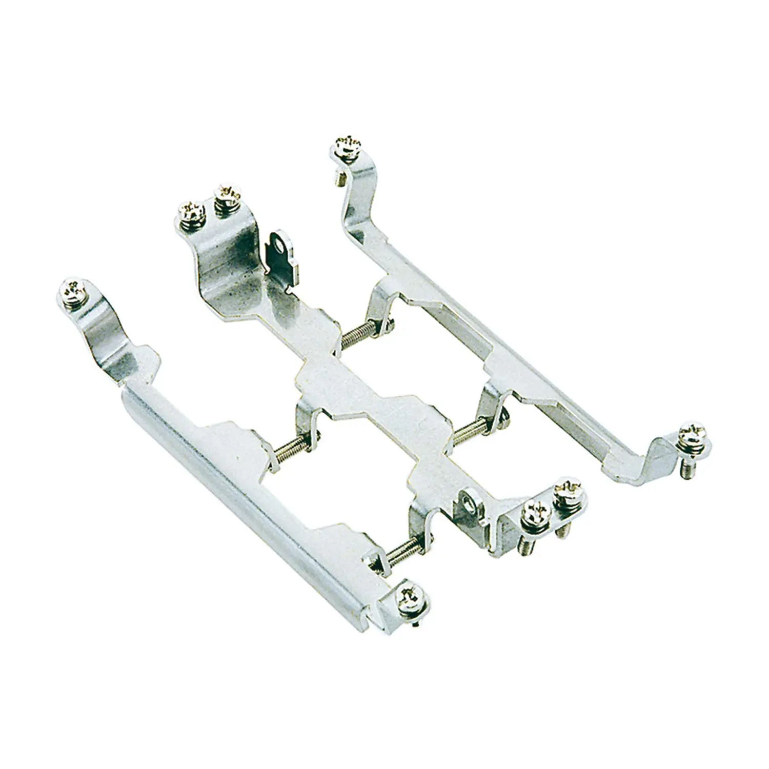 Produktfoto 1 von 09110009955 HARTING Han HPR Halterahmen, Baugröße 48B Stift/Buchse, für 4 HC-Module 350+2xQ5/0 Werkstoff Metall