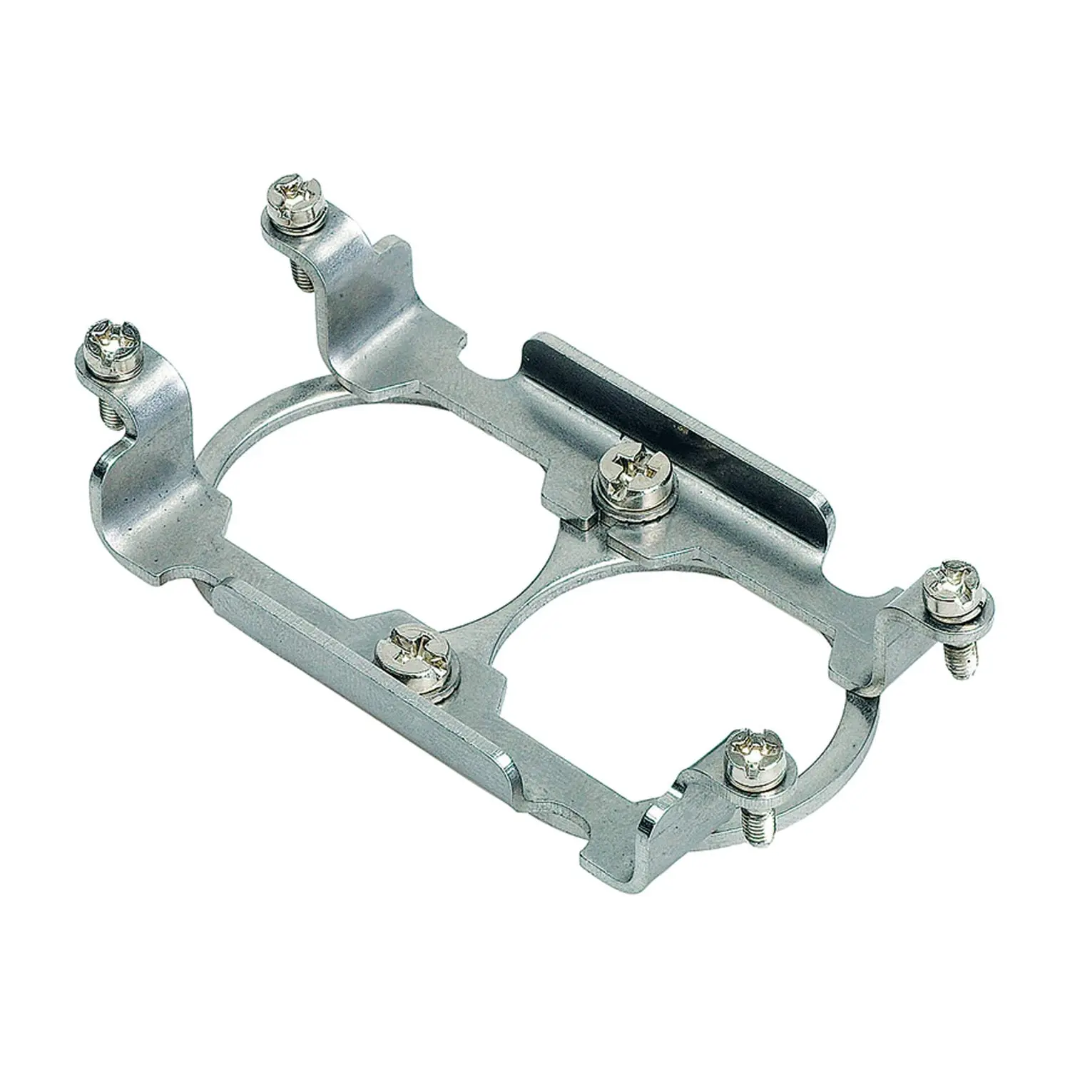 Produktfoto 1 von 09110009952 HARTING Han HPR Halterahmen, Baugröße 16B Stift/Buchse, für 2 HC-Module 350 Werkstoff Metall