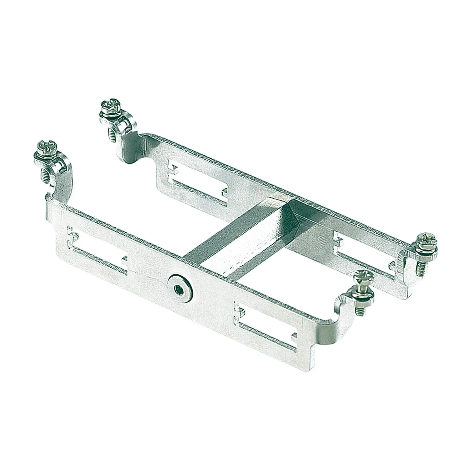 Produktfoto 1 von 09110009972 Harting Han HPR Halterahmen, Baugröße 24B Stift/Buchse, für 2 HC-Module 650 Werkstoff Metall