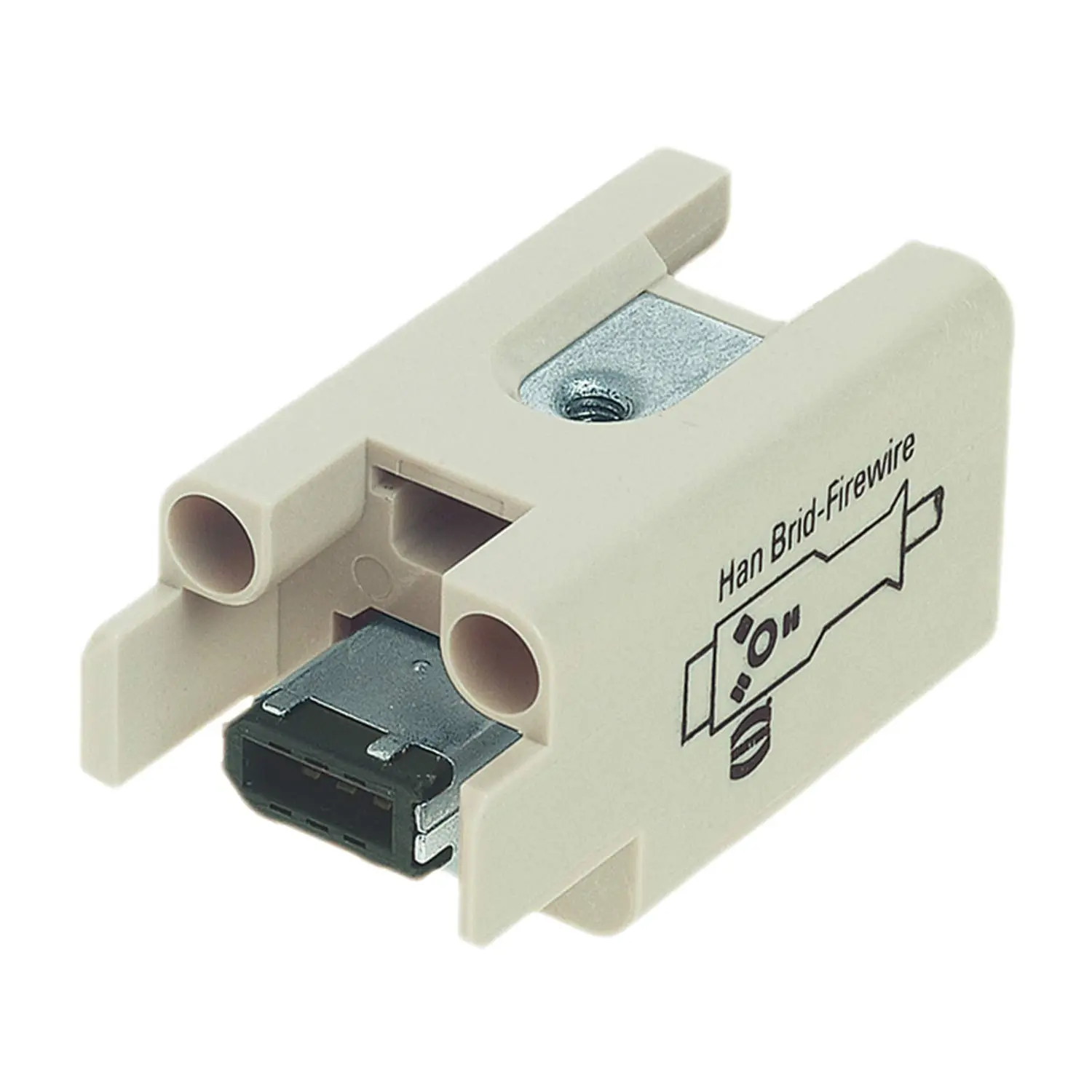 Produktfoto 1 von 09120013071 HARTING Han Brid-Firewire Stifteinsatz (M) Koppler Buchse / Stift 50V, 1A