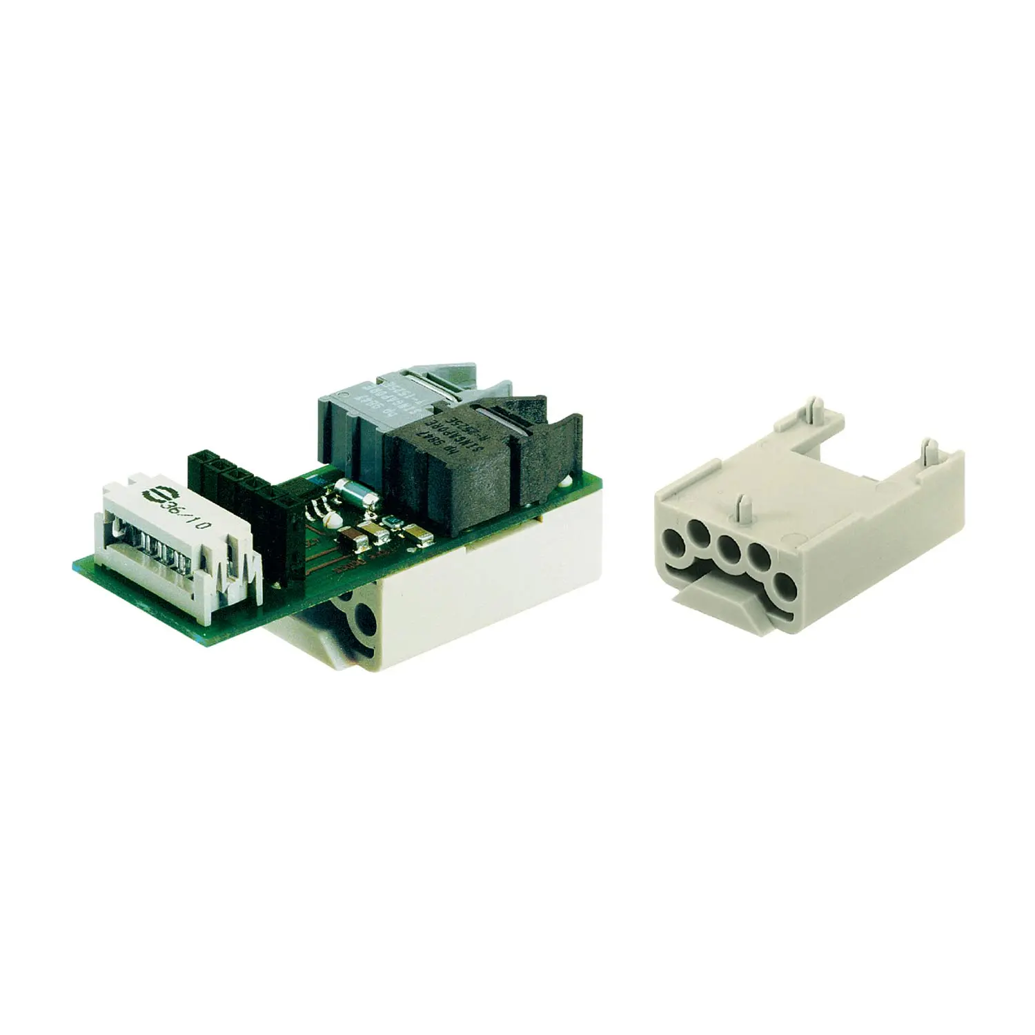 Produktfoto 1 von 09120042611 HARTING Han Brid-Sti-c + opt.Mod. 12 MBit/s Stifteinsatz (M) 6-polig 4/2 50V, 10A