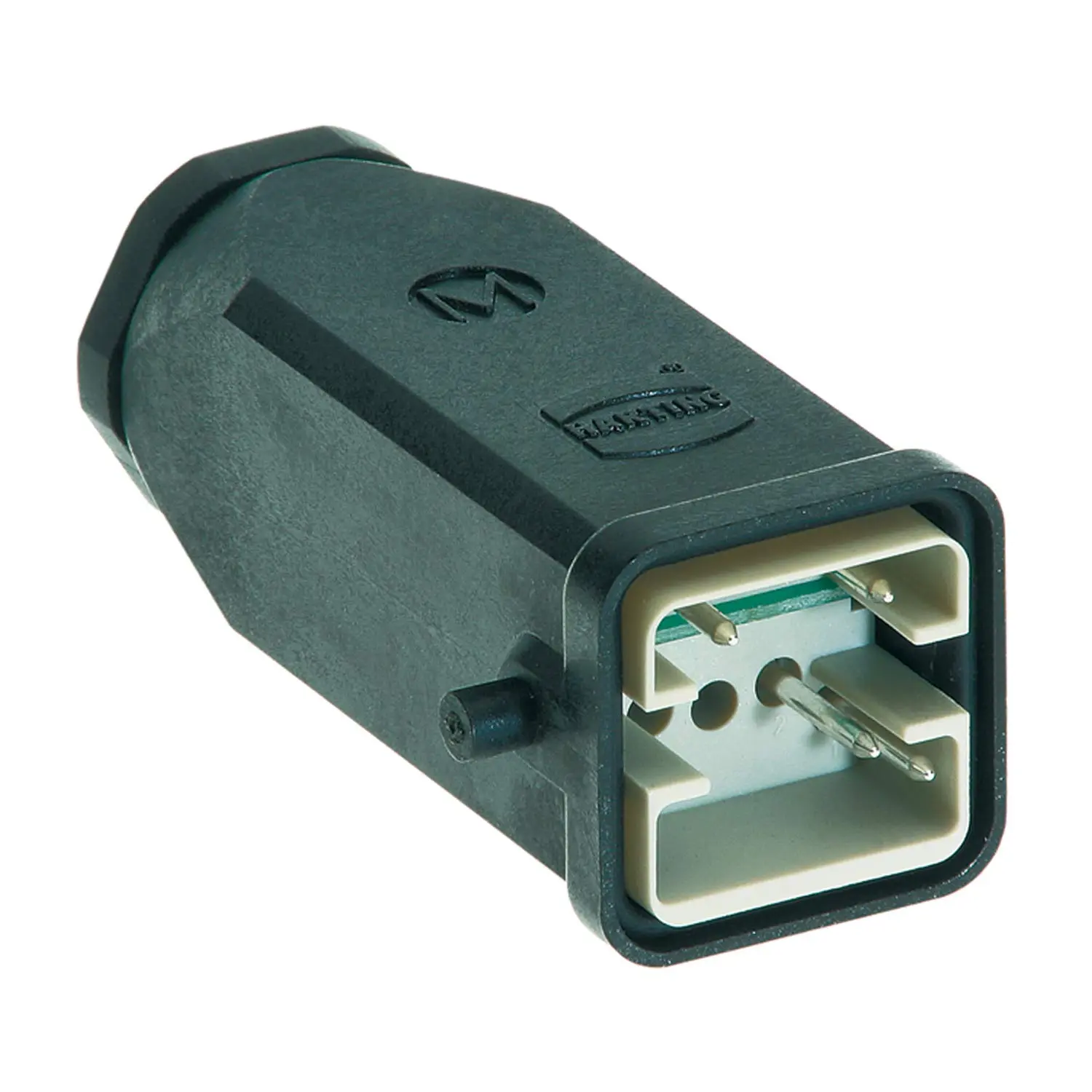 Produktfoto 1 von 09120062691 HARTING Han Brid-Sti-c Abschlußsteckerstecker Ku. M20 Stifteinsatz (M) Crimpanschluss, 6-polig 4/2 50V, 10A