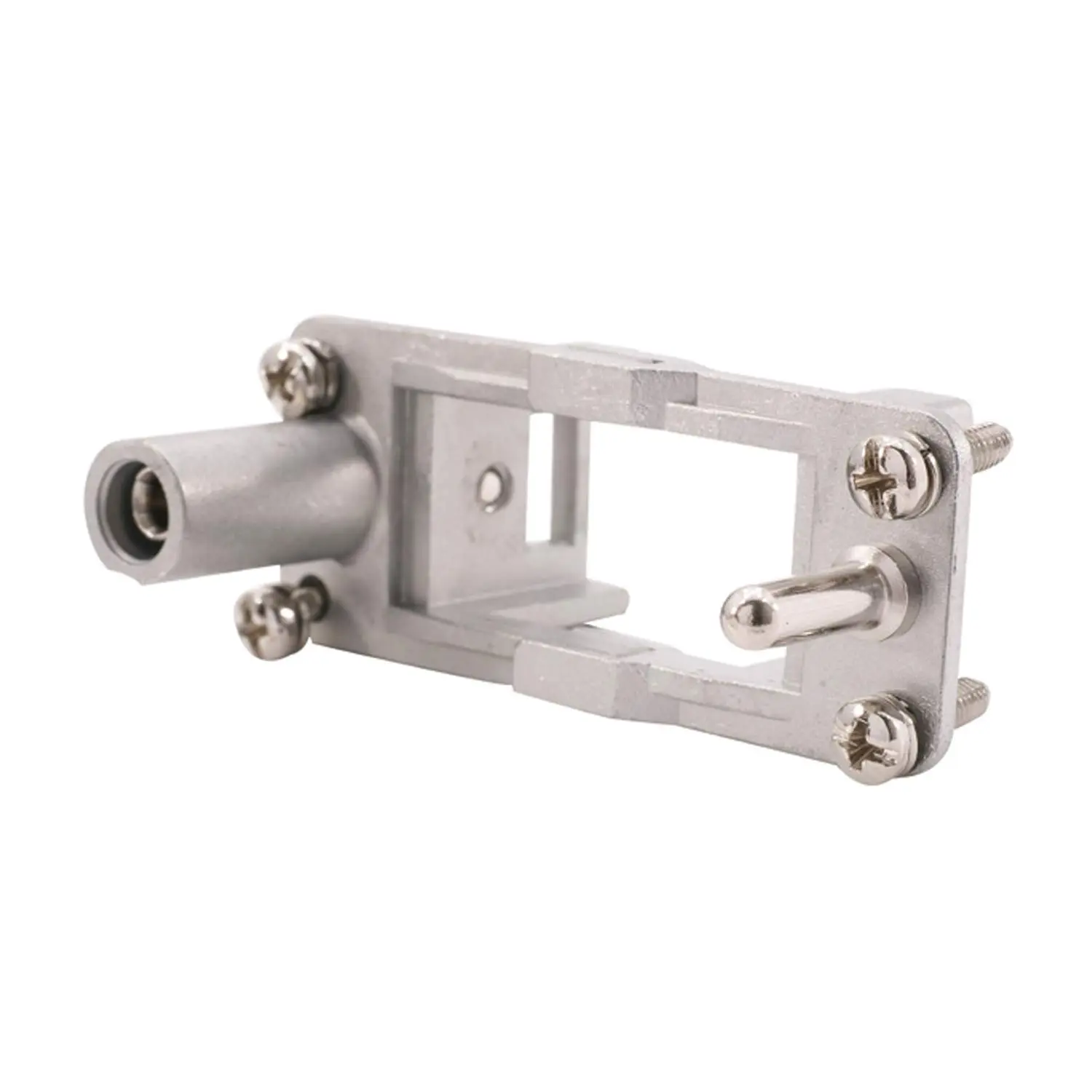 Produktfoto 1 von 09140000304 HARTING Han Festrahmen (M/F), Baugröße 10A Stift / Buchse, für 1 Modul Querschnitt PE 0,75mm² - 2,5mm² Temperaturbereich -40°C bis 125°C