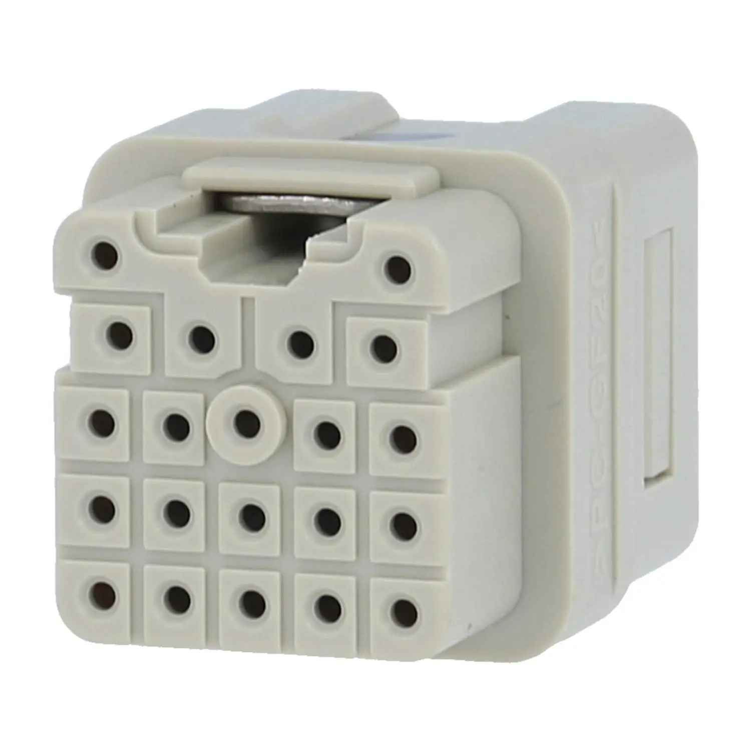 Produktfoto 1 von 09120213101 HARTING Han Q21/0 Buchseneinsatz (F) Crimpanschluss, 21-polig AC 50V / DC 120V, 6,5A