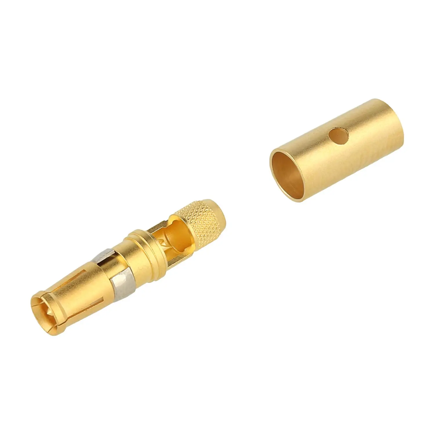 Produktfoto 1 von 09140006115 HARTING Koaxialkontakt 50Ohm Kontaktbuchse (F) gold, 1 Stück Werkstoff Kupferlegierung
