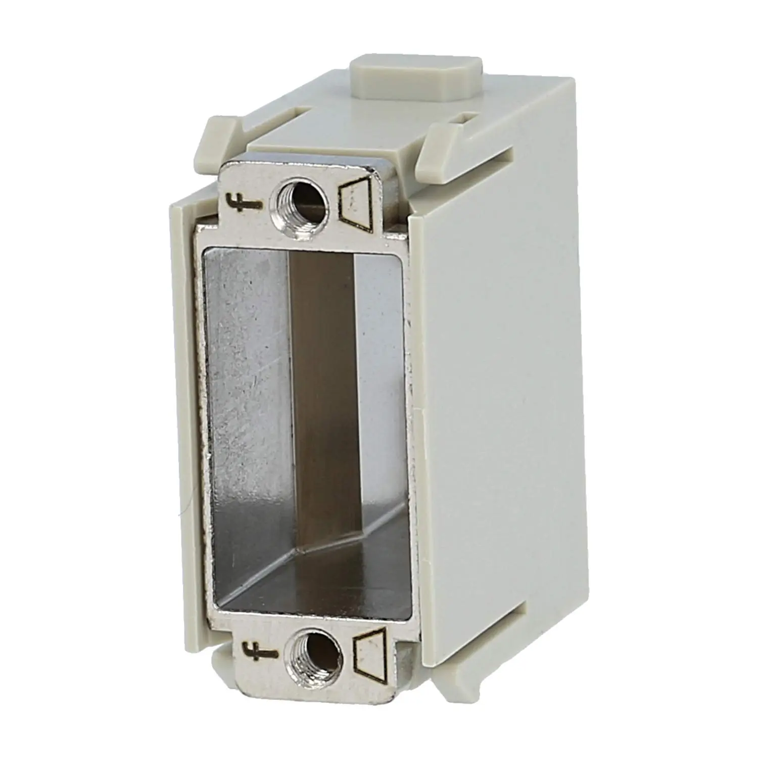 Produktfoto 1 von 09140009931 HARTING Han D-Sub Modul für 1 Kabel Buchseneinsatz (F) Steckzyklen >=500 Temperaturbereich -40°C bis 125°C