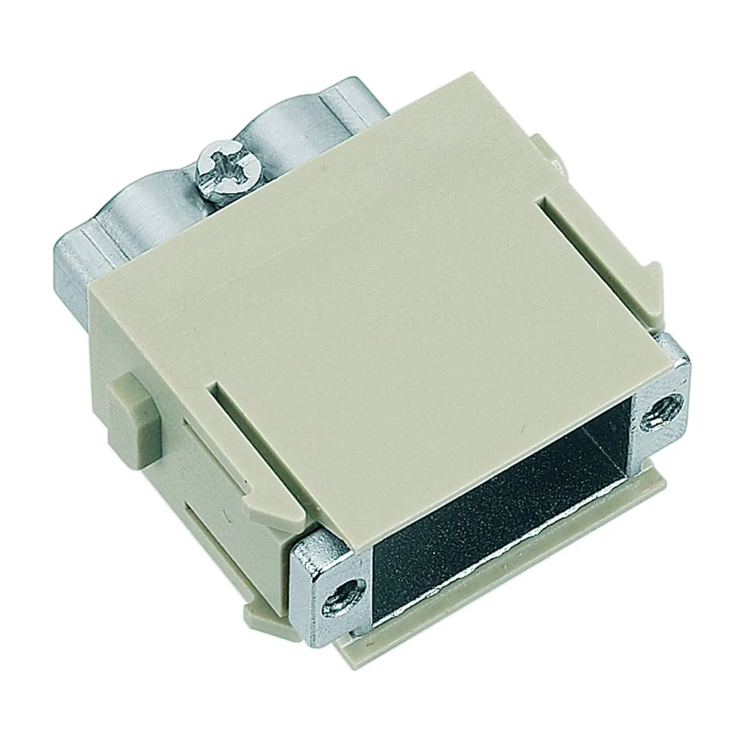 Produktfoto 1 von 09140009932 HARTING Han D-Sub Modul für 2 Kabel Stifteinsatz (M)
