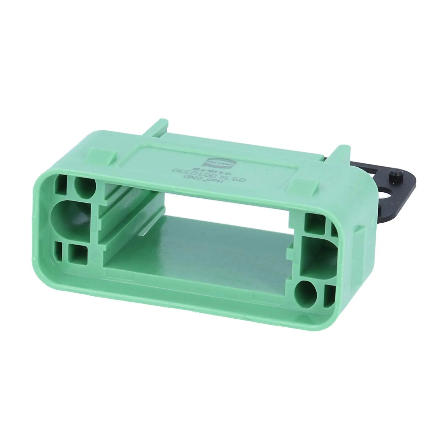 Produktfoto 1 von 09140010330 HARTING Han GND Anbaugehäuse für 2 Klammern (am Oberteil) Schutzart IP65