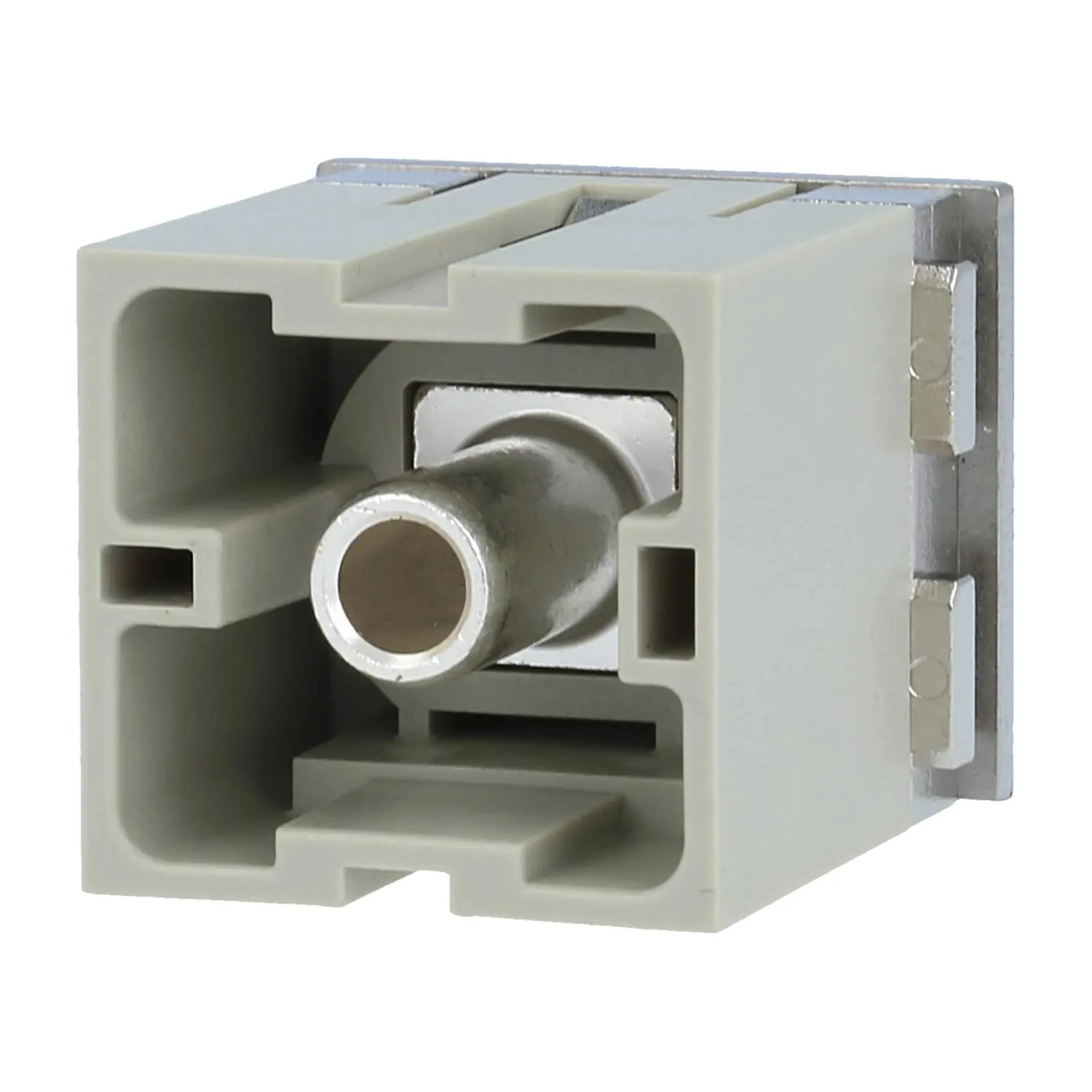 Produktfoto 1 von 09140012667 HARTING Han 200 Ampere Modul (PE) Stifteinsatz (M) Axialschraubanschluss, 1-polig 1000V, 200A