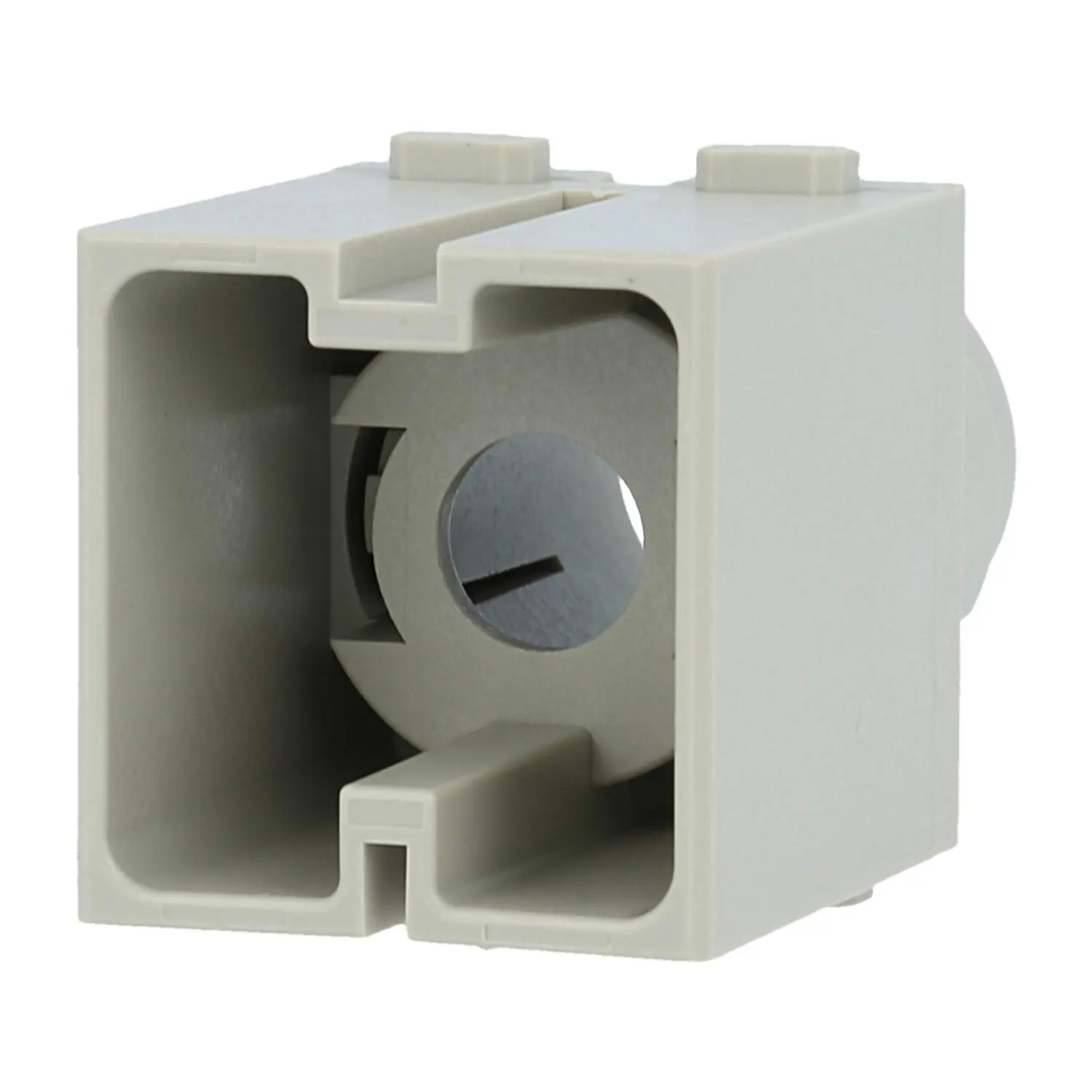 Produktfoto 1 von 09140013001 HARTING Han 200 Ampere Modul Stifteinsatz (M) Crimpanschluss, 1-polig 1000V, 200A