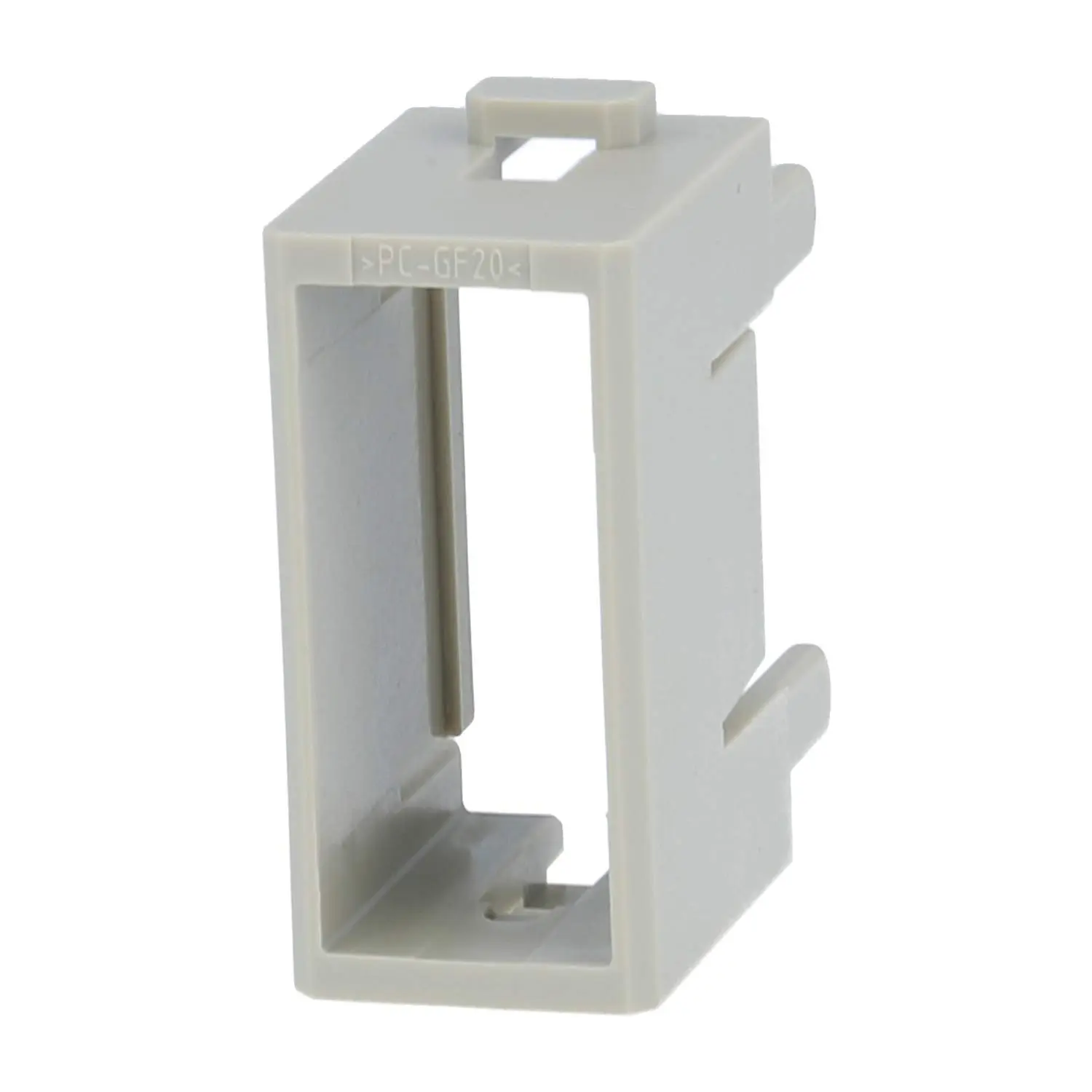 Produktfoto 1 von 09140013111 HARTING Han Moduladapter Buchseneinsatz (F) Steckzyklen >=500 Temperaturbereich -40°C bis 125°C