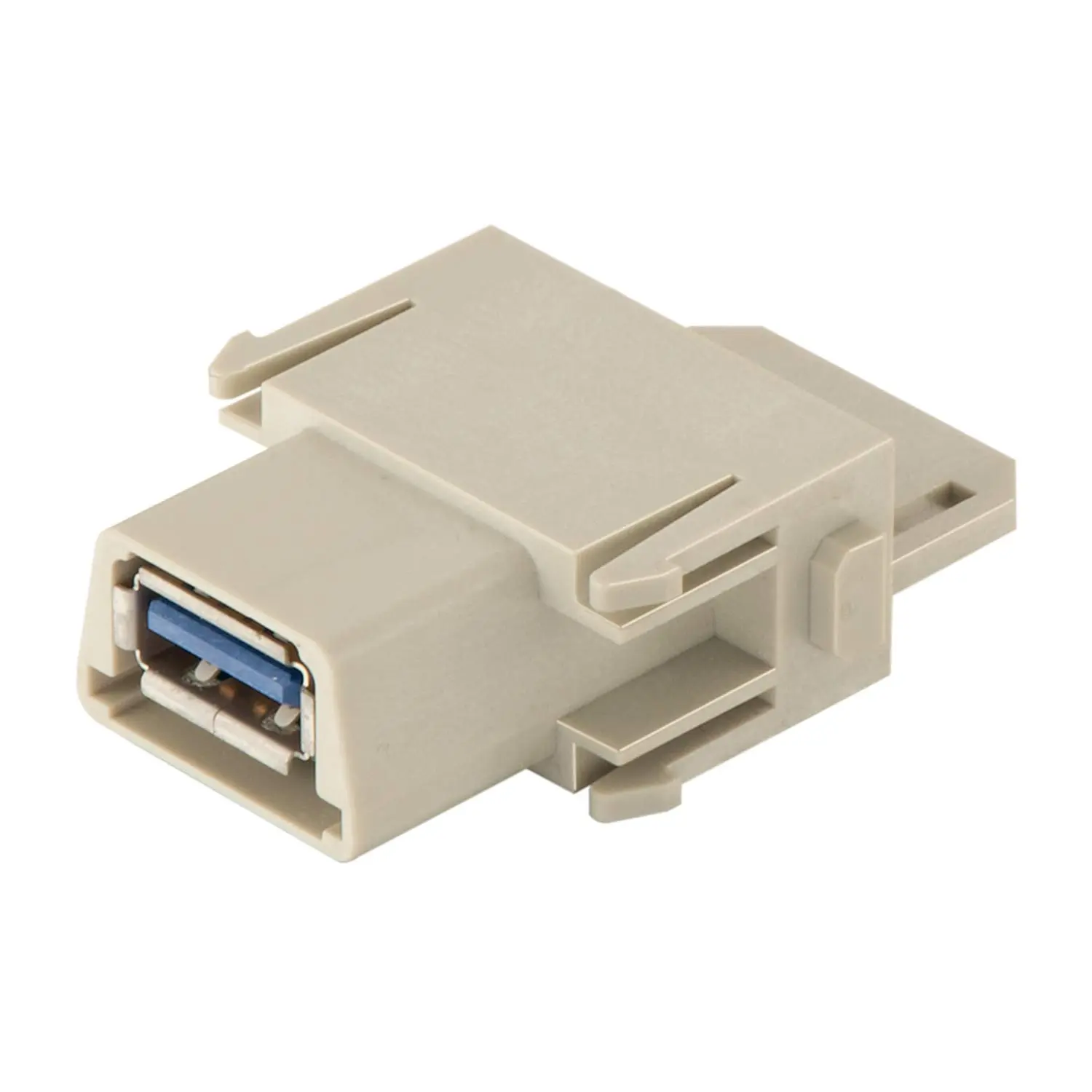 Produktfoto 1 von 09140014703 Harting Han USB 3.0 Buchsenmodul Buchseneinsatz (F) 50V, 1A
