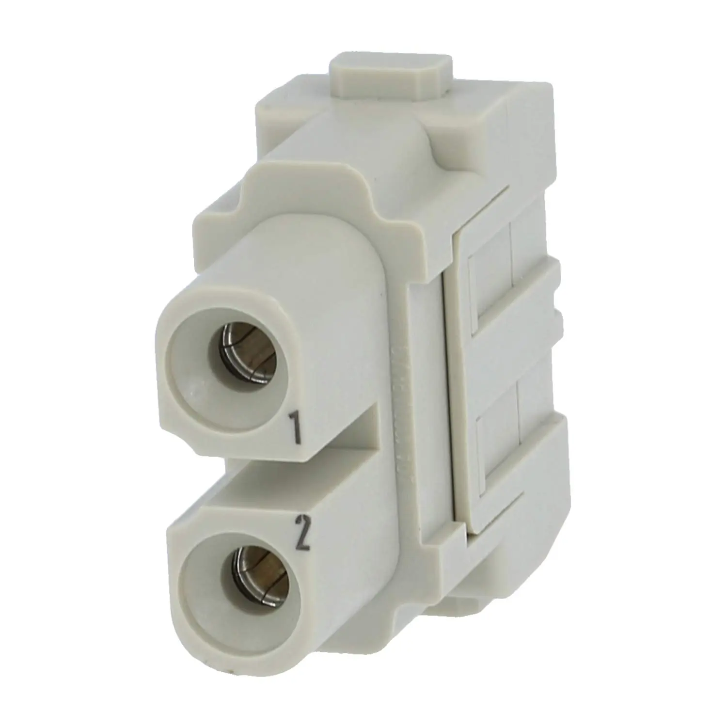 09140022701 HARTING Han 40 Ampere Modul Buchseneinsatz (F) Axialschraubanschluss, 2-polig 1000V, 40A