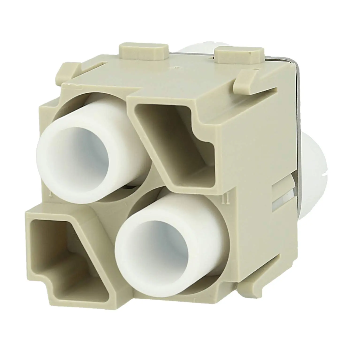 09140023023 HARTING Han HV Modul Stifteinsatz (M) Crimpanschluss, 2-polig 2900V/5000V, 40A