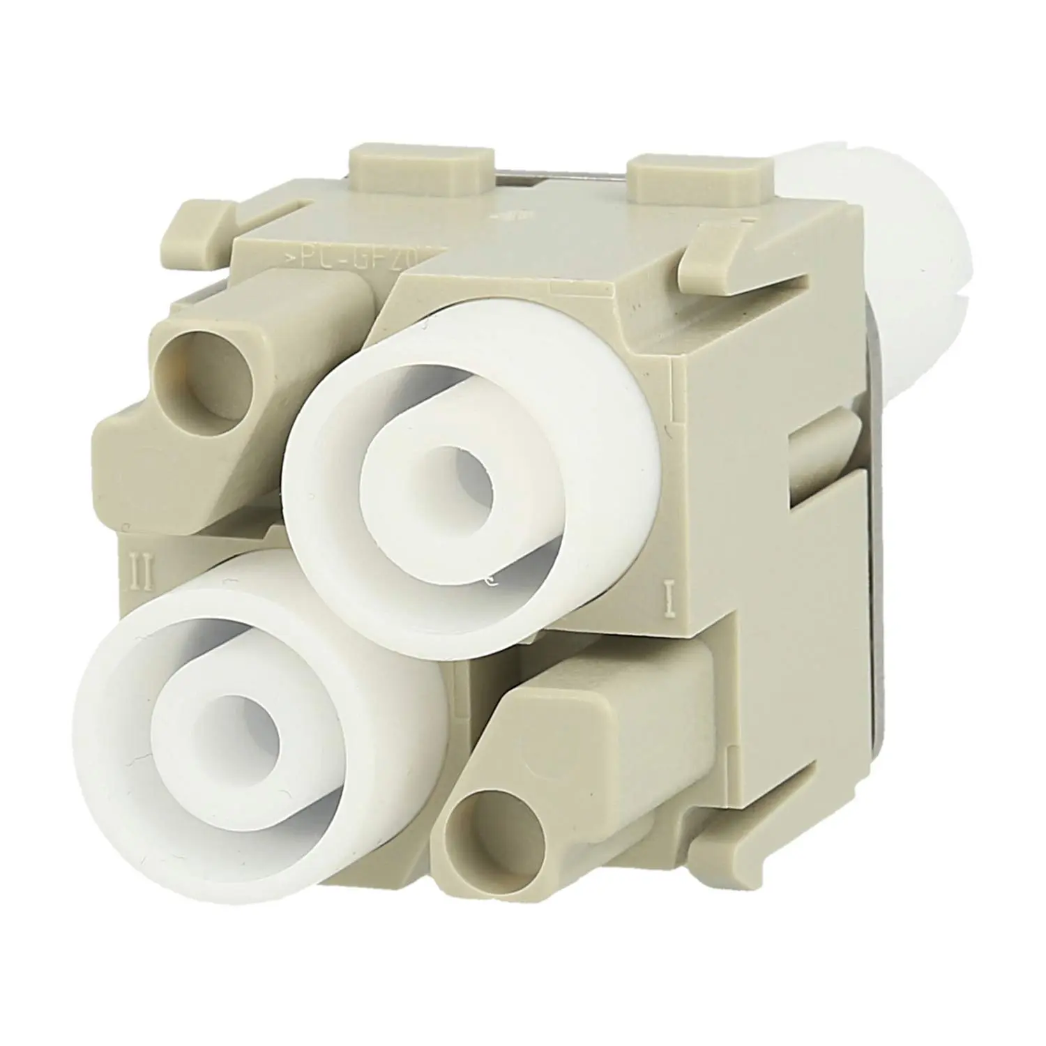09140023123 HARTING Han HV Modul Buchseneinsatz (F) Crimpanschluss, 2-polig 2900V/5000V, 40A