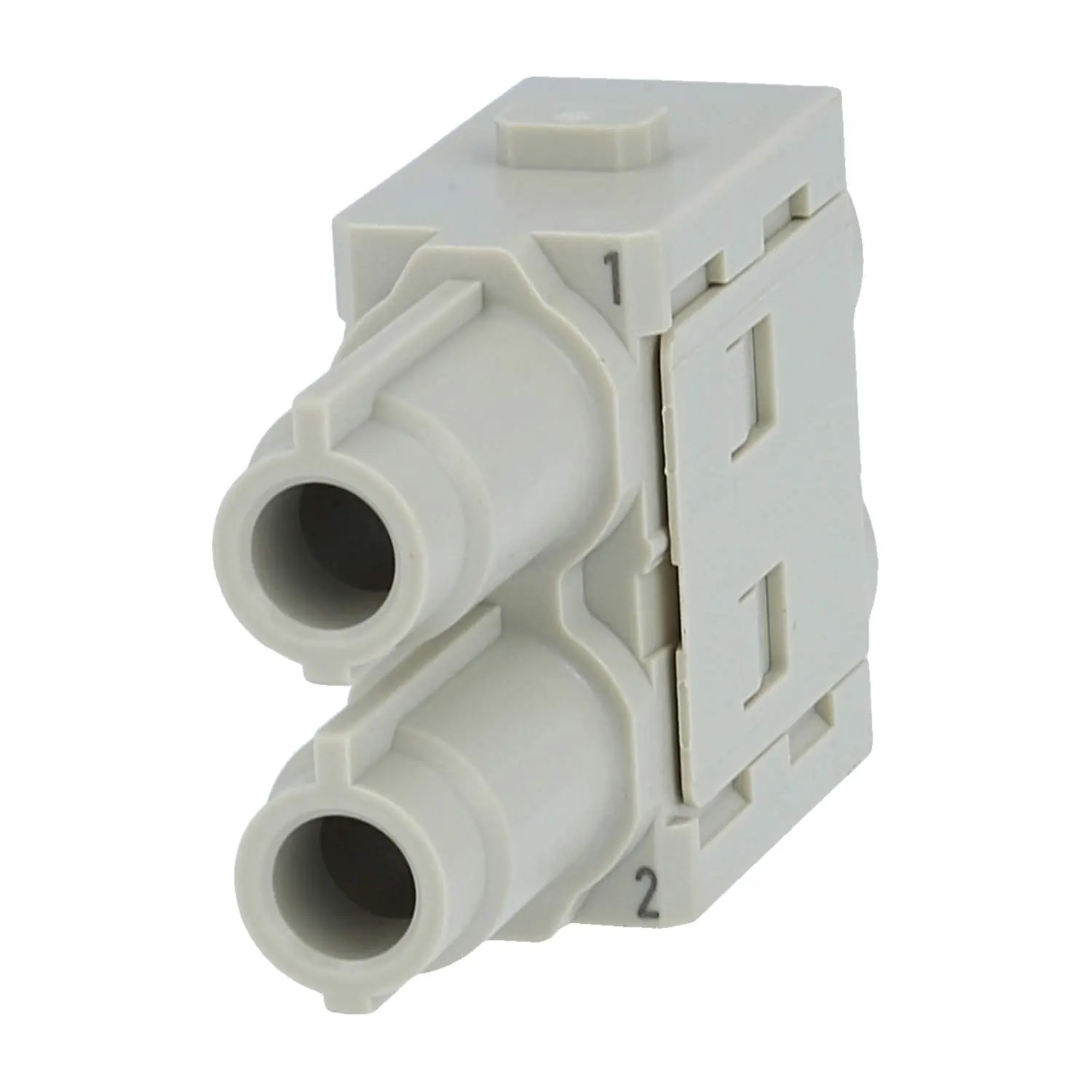 Produktfoto 1 von 09140023141 HARTING Han 70 Ampere Modul Buchseneinsatz (F) Crimpanschluss, 2-polig 1000V, 70A