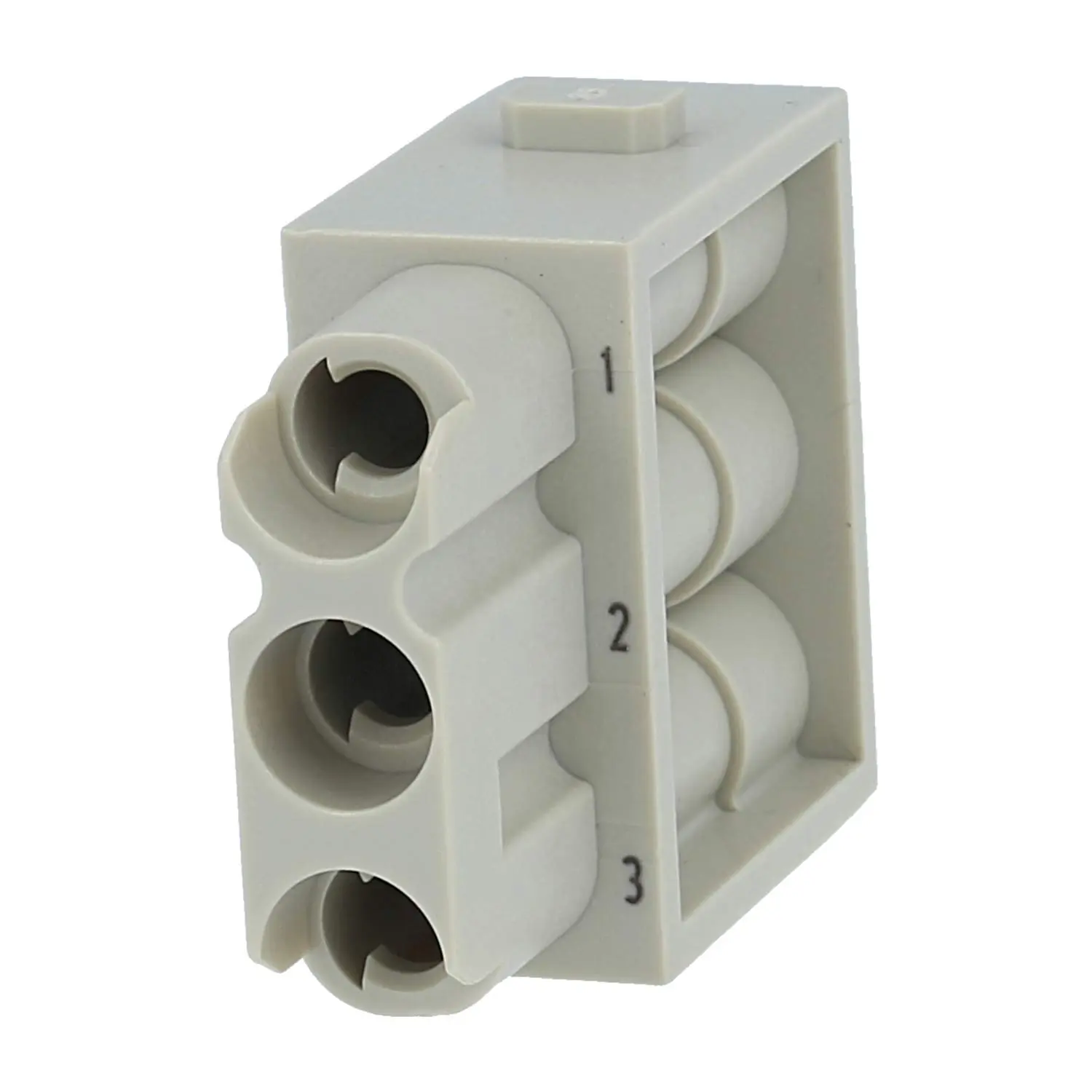 Produktfoto 1 von 09140033101 HARTING Han C Modul Buchseneinsatz (F) Crimpanschluss, 3-polig 690V, 40A