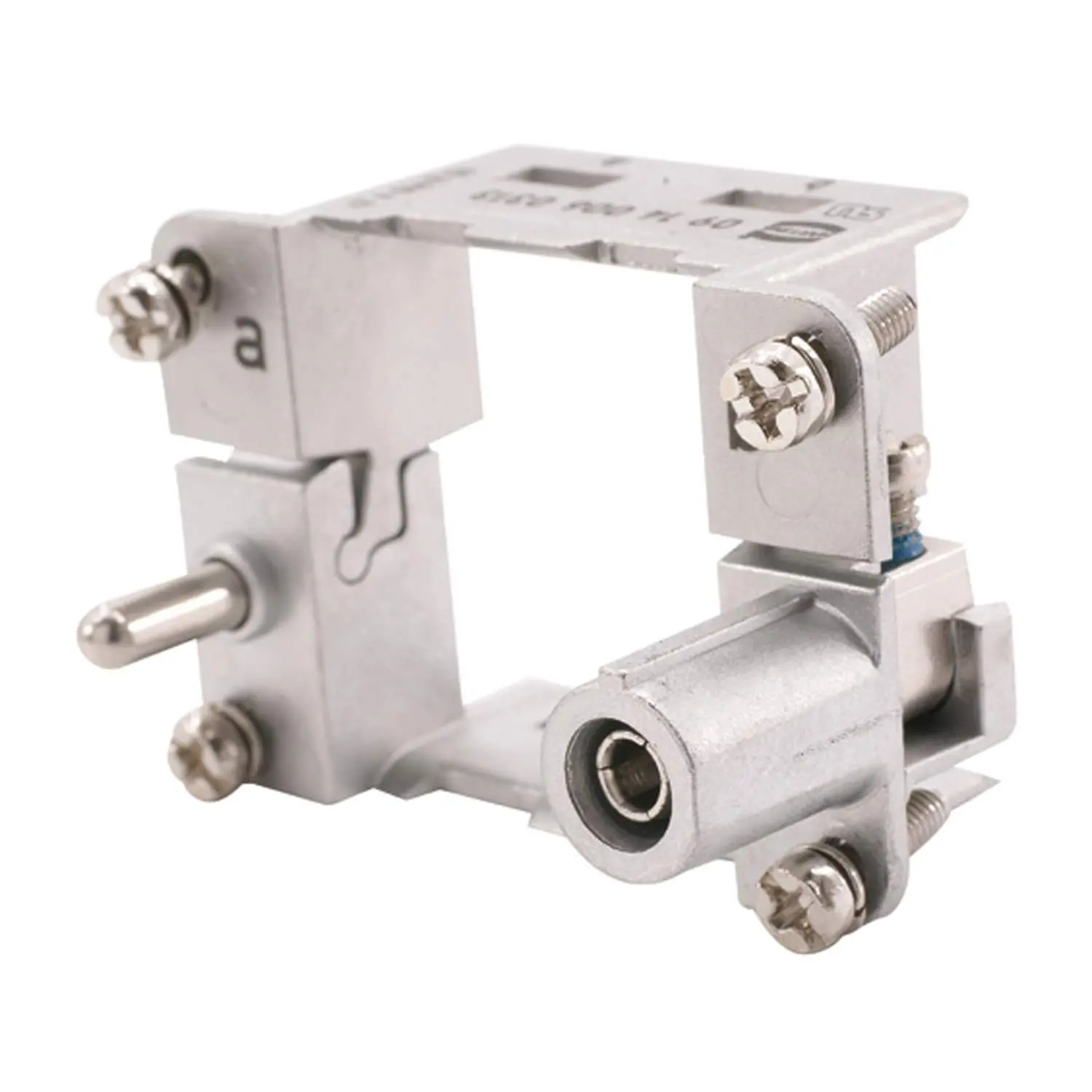 Produktfoto 1 von 09140060313 HARTING Han Gelenkrahmen (F), Baugröße 6B Buchse, für 2 Module Querschnitt PE 1mm² - 2,5mm² / 4mm² - 10mm² Temperaturbereich -40°C bis 125°C