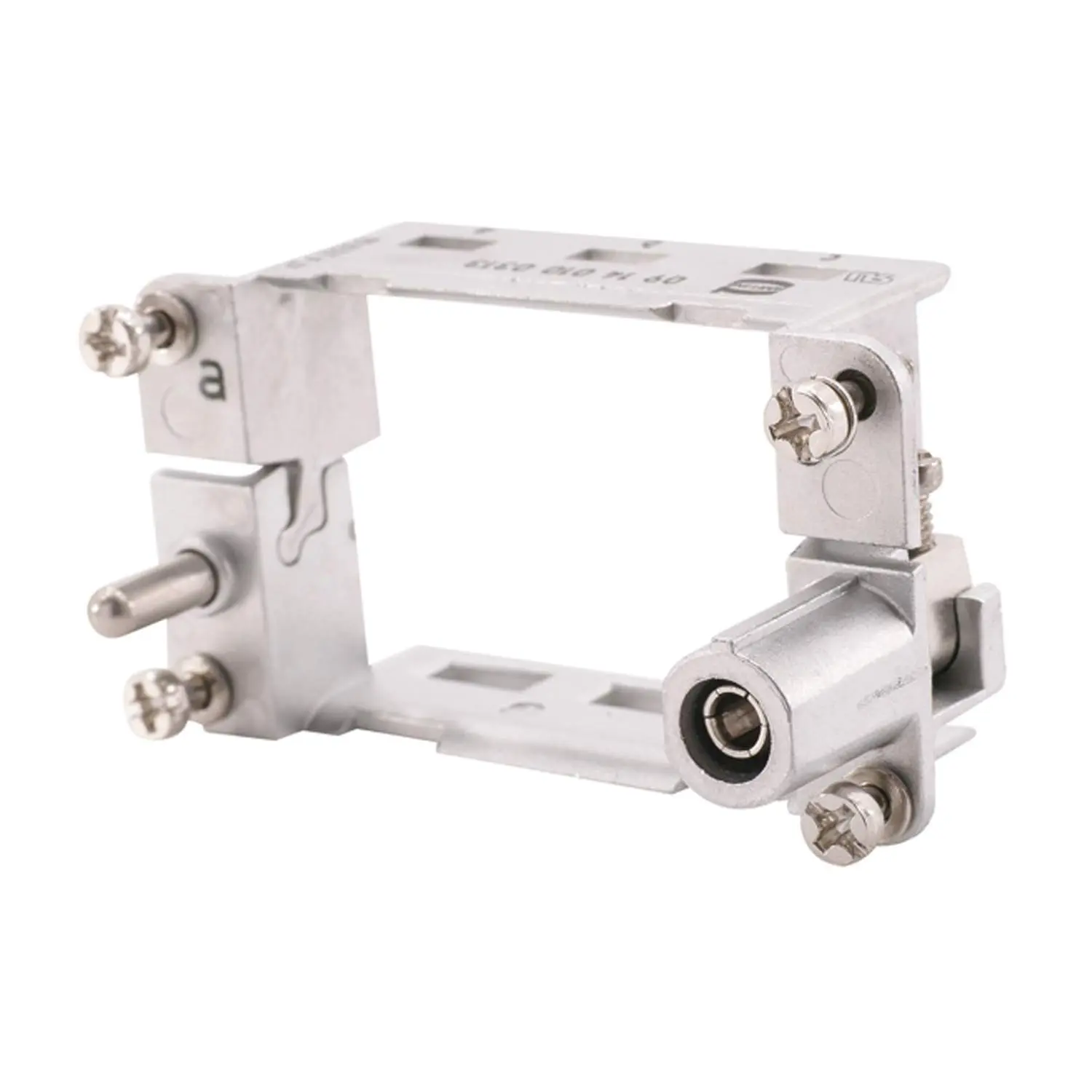 Produktfoto 1 von 09140100313 HARTING Han Gelenkrahmen (F), Baugröße 10B Buchse, für 3 Module Querschnitt PE 1mm² - 2,5mm² / 4mm² - 10mm² Temperaturbereich -40°C bis 125°C