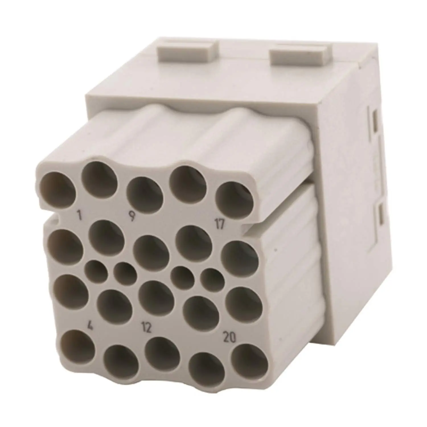 09140203101 HARTING Han EEE Modul Buchseneinsatz (F) Crimpanschluss, 20-polig 500V, 16A
