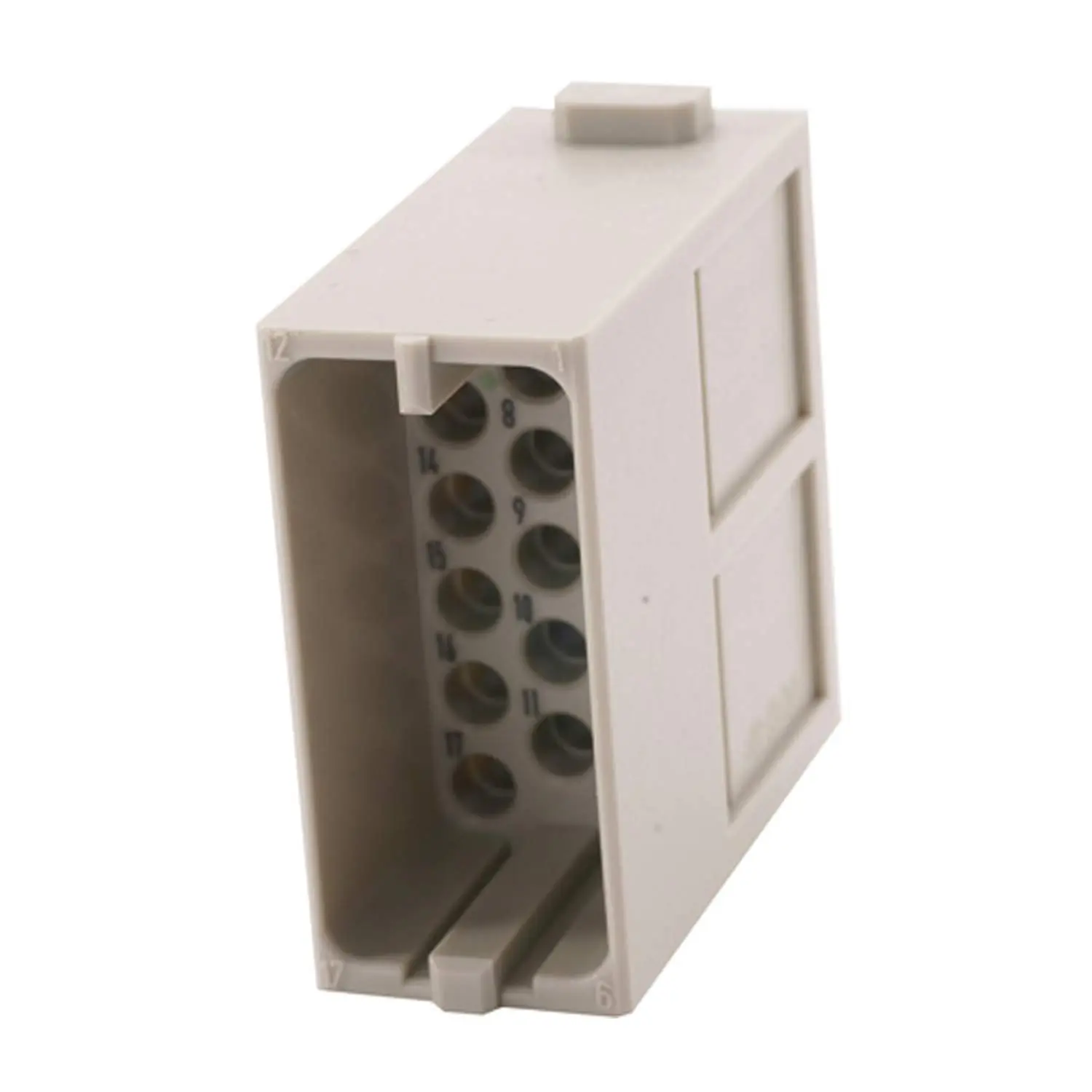 Produktfoto 1 von 09140173001 HARTING Han DDD Modul Stifteinsatz (M) Crimpanschluss, 17-polig 160V, 10A