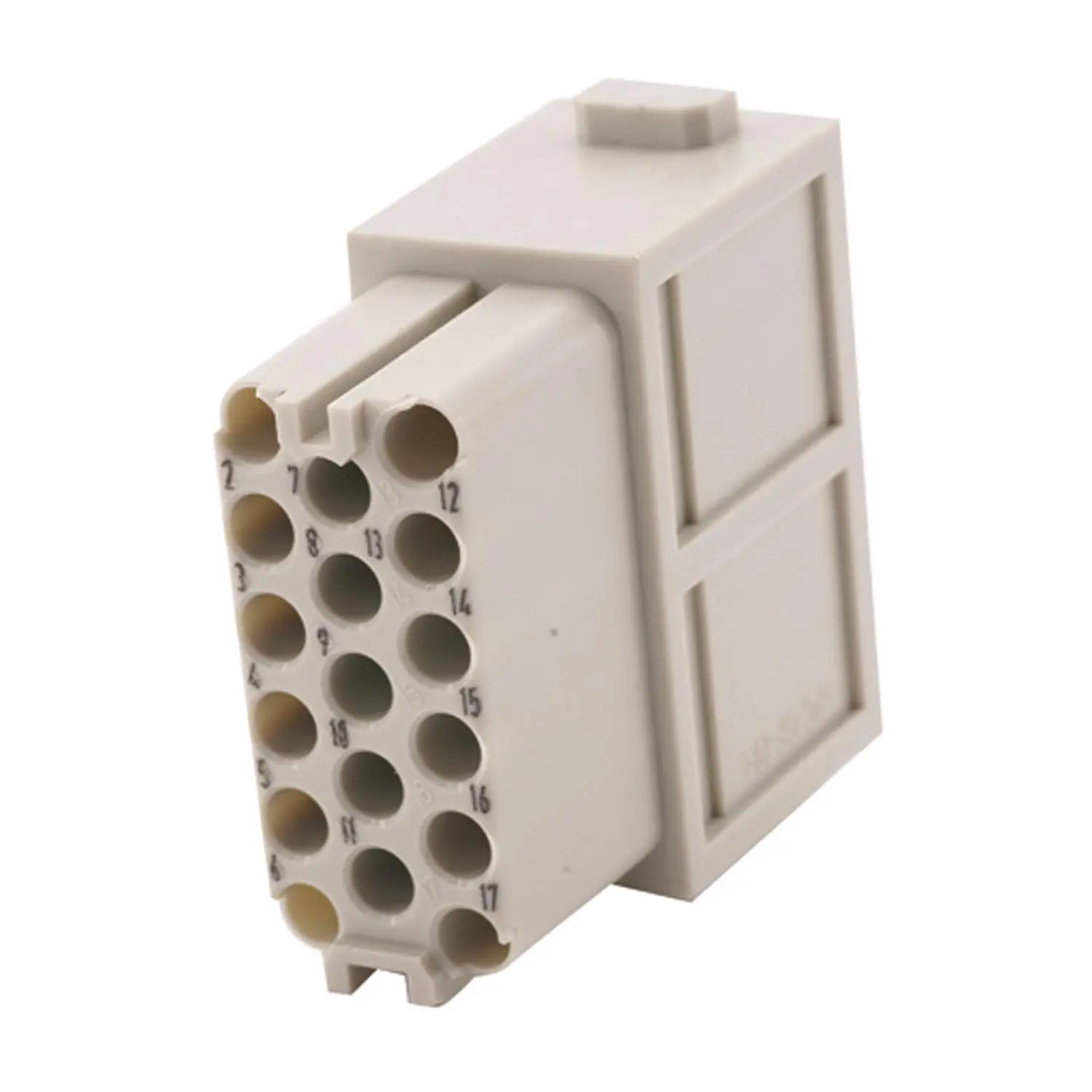 Produktfoto 1 von 09140173101 HARTING Han DDD Modul Buchseneinsatz (F) Crimpanschluss, 17-polig 160V, 10A