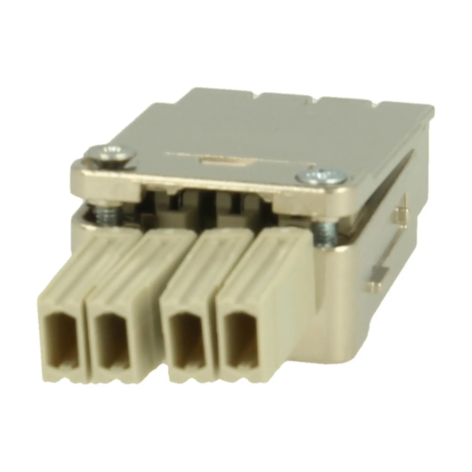 Produktfoto 1 von 09142083111 HARTING Han HMC GigaBit Modul Cat.6A Buchseneinsatz (F) Crimpanschluss, 8-polig+Schirmung 50V, 5A