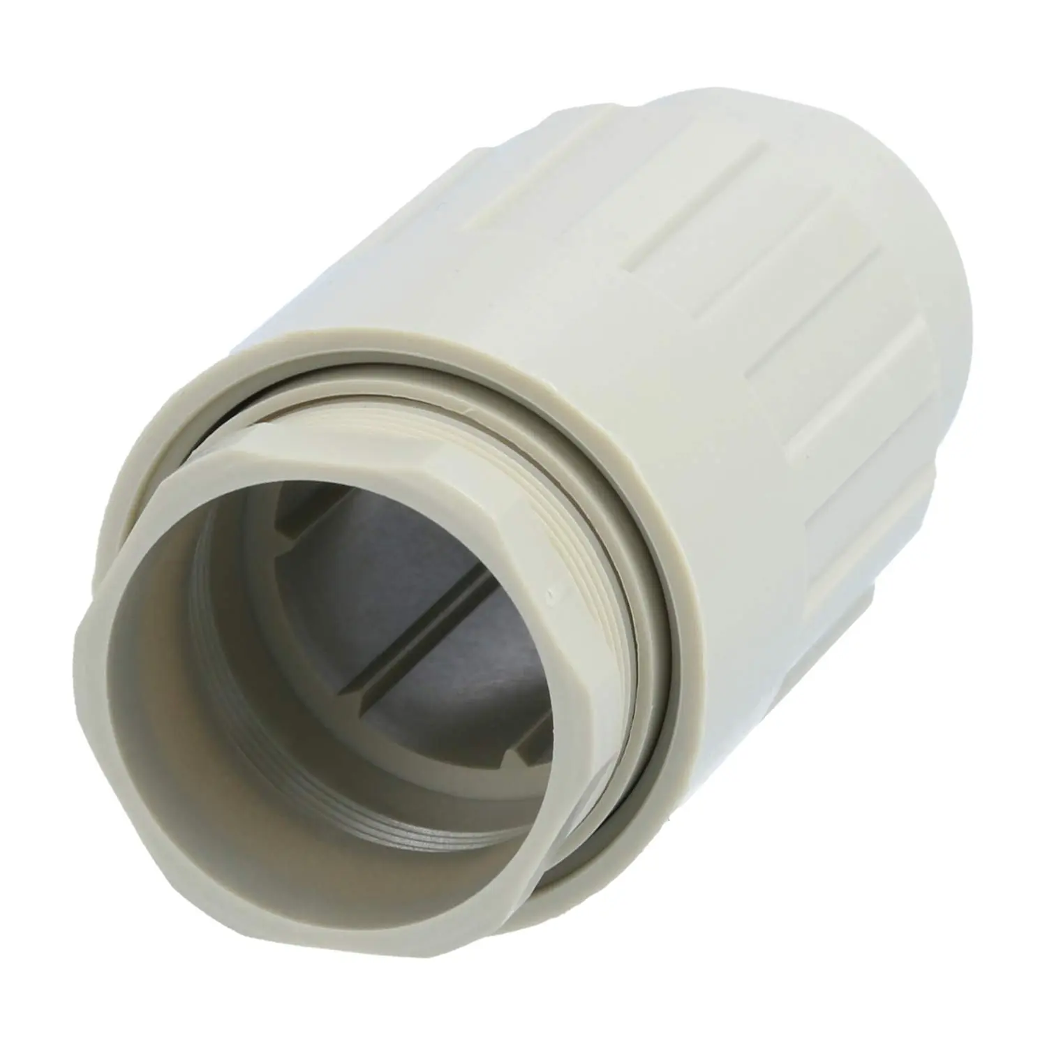 Produktfoto 1 von 09150000401 HARTING R15 Kabelsteckverbinder gerade Stift / Buchse Kabelabgang gerade PG11x1,41, Klemmbereich 4,0mm - 10,0mm Maße 70,0mm x 28,0mm