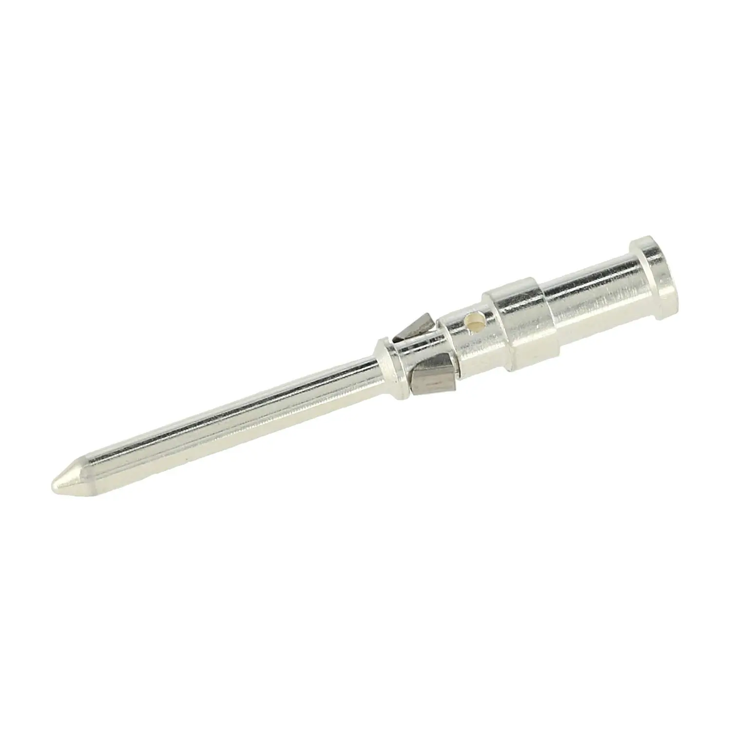 Produktfoto 1 von 09150006102 HARTING D-Crimpkontakt Kontaktstift (M) 1mm² AWG18 silber, 1 Stück Werkstoff Kupferlegierung