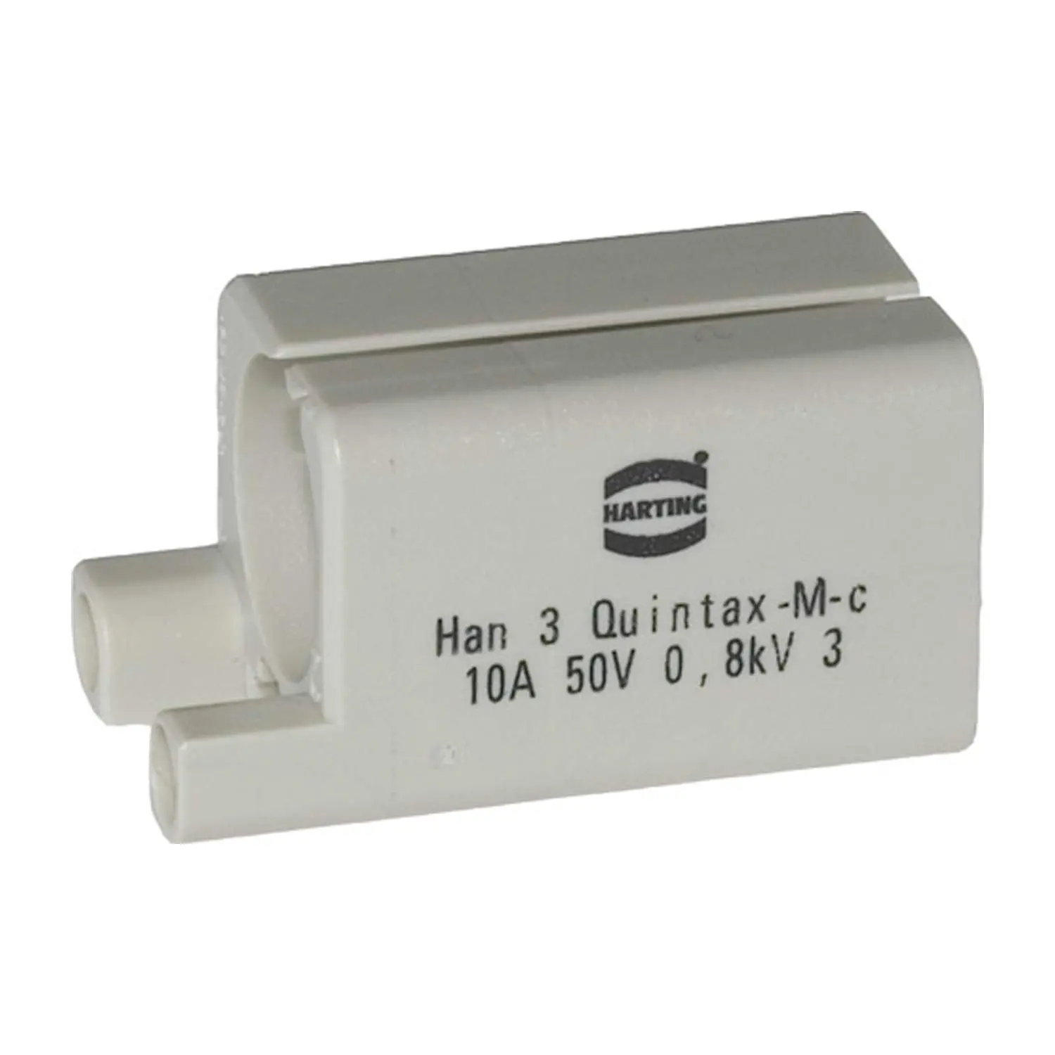 Produktfoto 1 von 09150033001 HARTING Halterung für einen Quintax Stifteinsatz (M) Crimpanschluss Querschnitt 0,14mm² - 2,5mm²