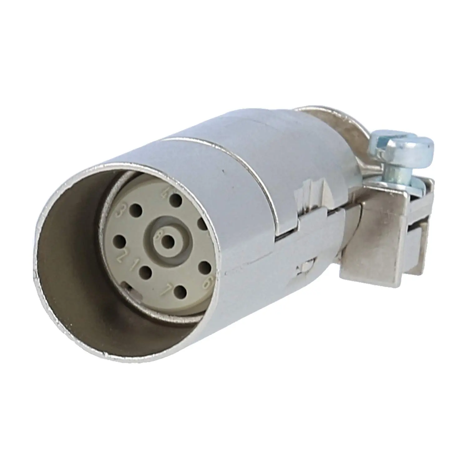 Produktfoto 1 von 09150083013 HARTING Han Quintax Anschluss High Density Stifteinsatz (M) Crimpanschluss, 8-polig+Schirmung 50V, 5A
