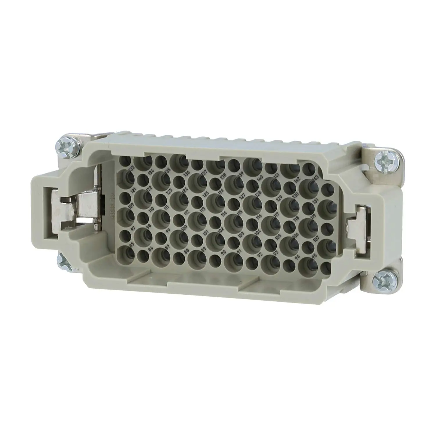 Produktfoto 1 von 09160723011 HARTING Han 72DD Stifteinsatz (M) Crimpanschluss, 72-polig+PE 250V, 10A