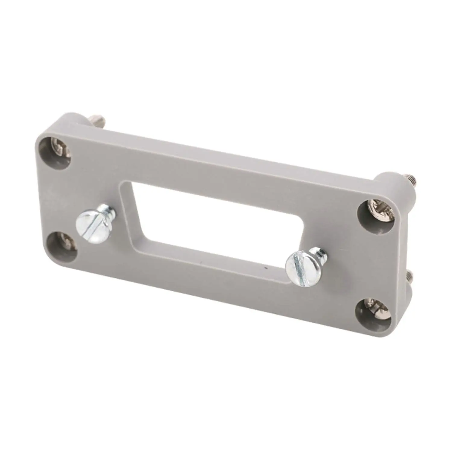 Produktfoto 1 von 09200009928 HARTING Han 10A D-Sub Adapterplatte für D-Sub 15-polig passend für 10A Gehäuse Werkstoff Kunststoff