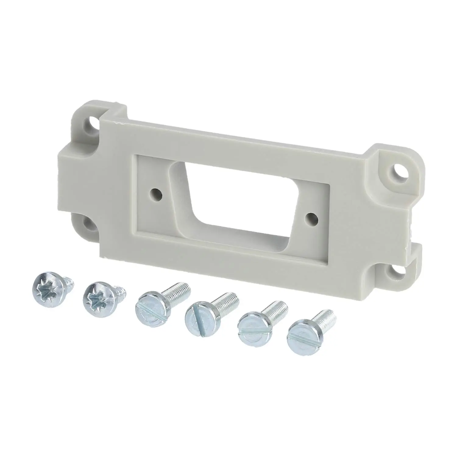 Produktfoto 1 von 09200009932 HARTING Han 10A D-Sub Adapterplatte für D-Sub 9-polig passend für 10A Gehäuse Werkstoff Kunststoff