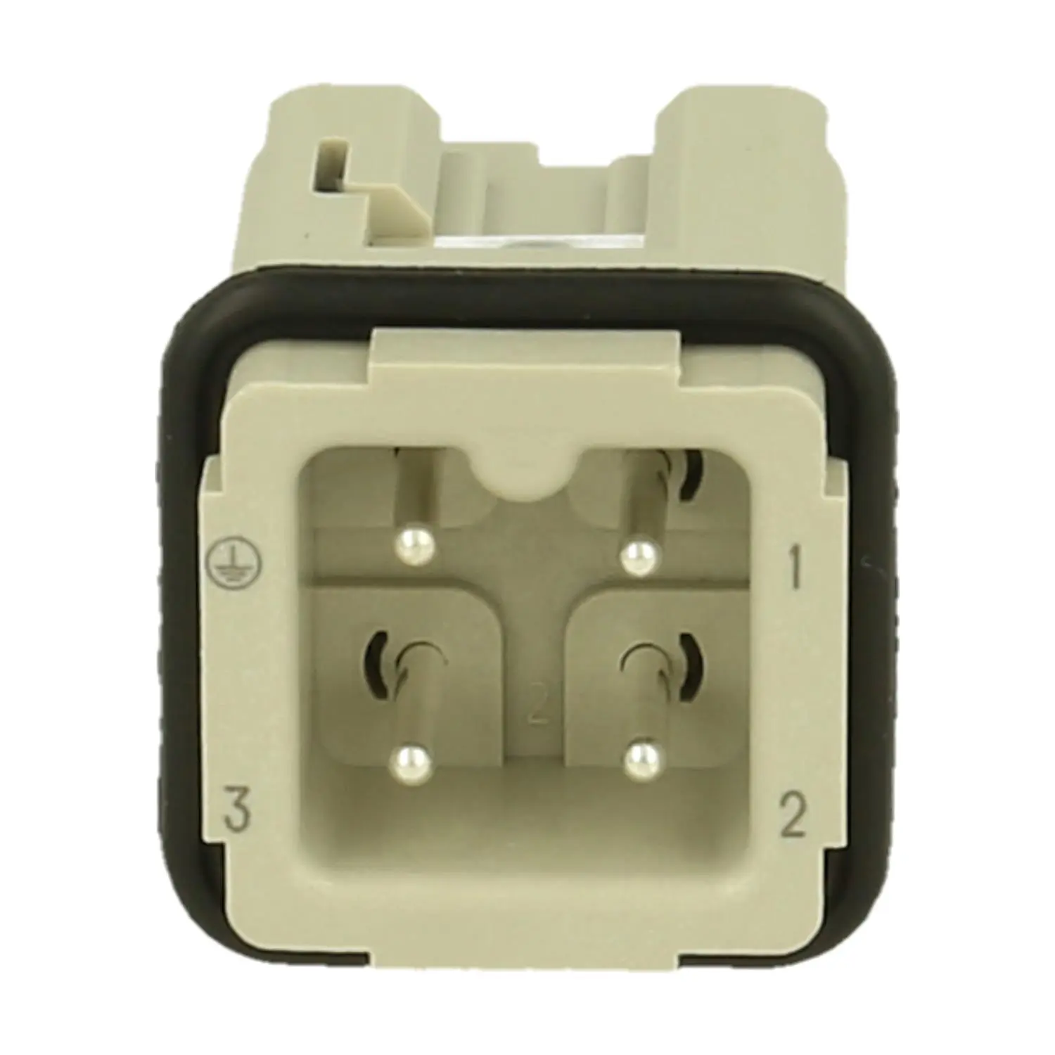 09200032634 HARTING Han 3A Stifteinsatz (M) Quick-Lock-Anschluss, 3-polig+PE 230V/400V, 10A