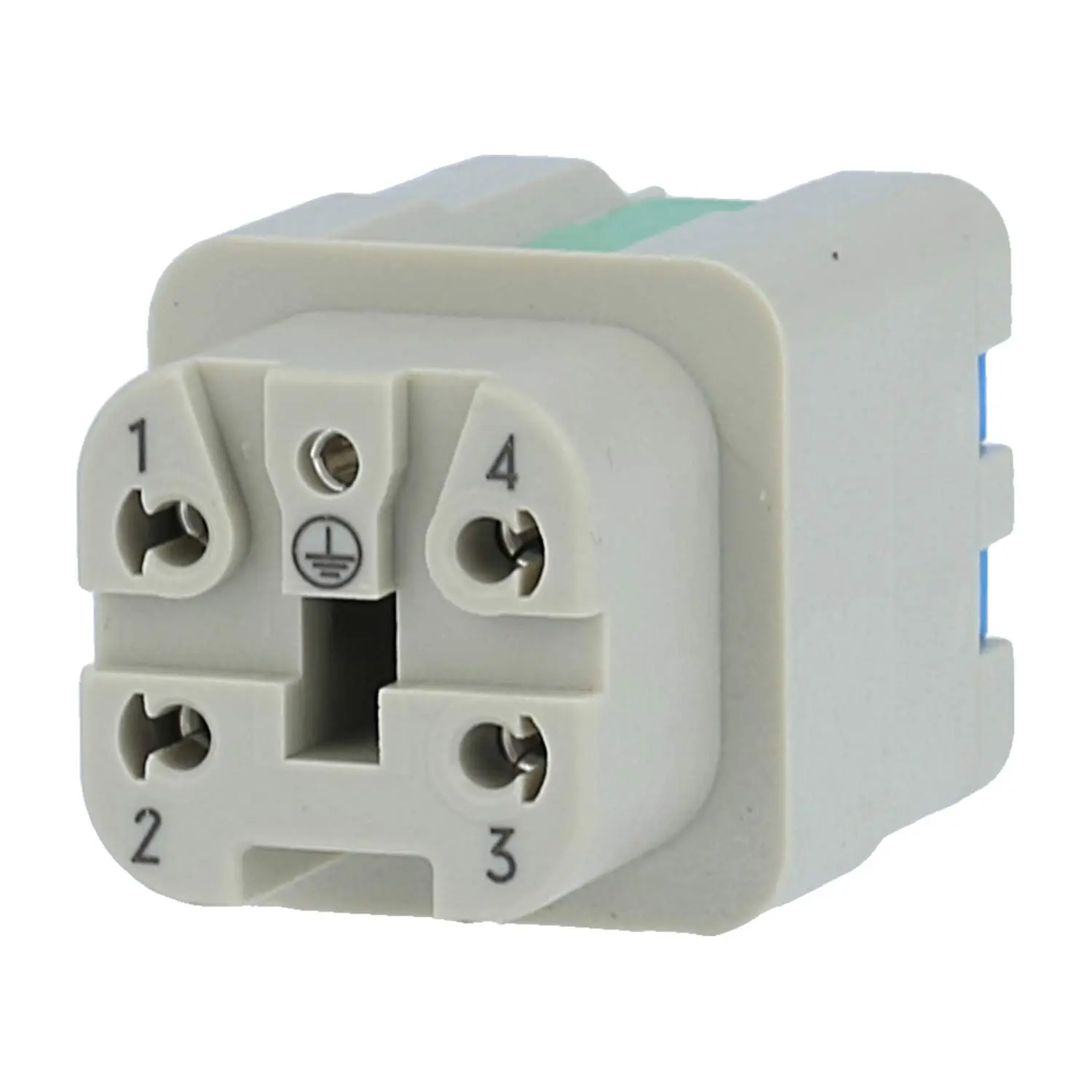 09200042733 HARTING Han 4A Buchseneinsatz (F) Quick-Lock-Anschluss, 4-polig+PE 230V/400V, 10A