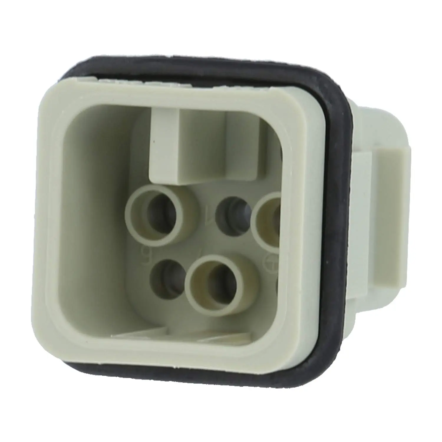 Produktfoto 1 von 09210073031 HARTING Han 7D Stifteinsatz (M) Crimpanschluss, 7-polig+PE 250V, 10A